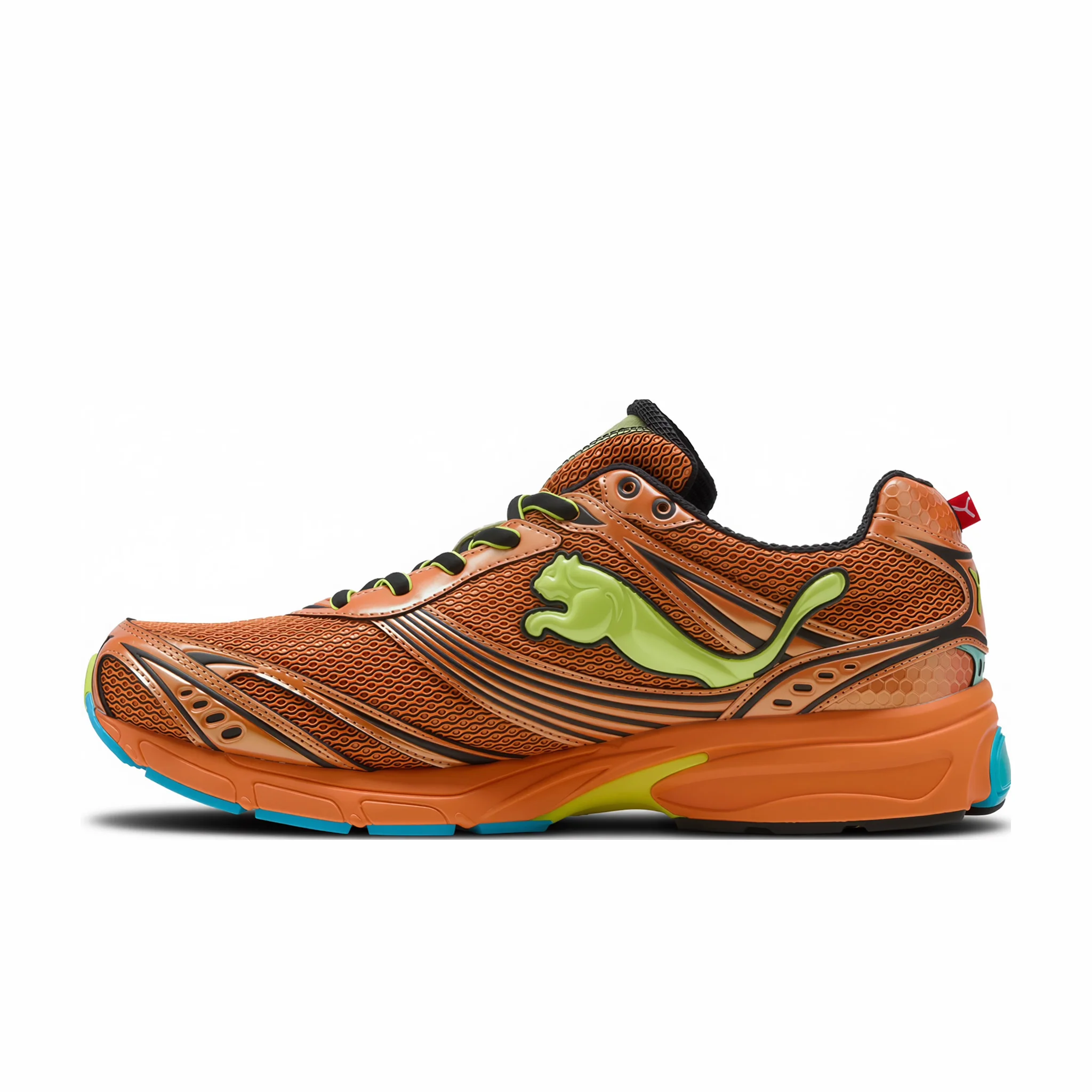 Puma Men's Homura OG+ (Heat Fire/Electric Lime) - Image 3