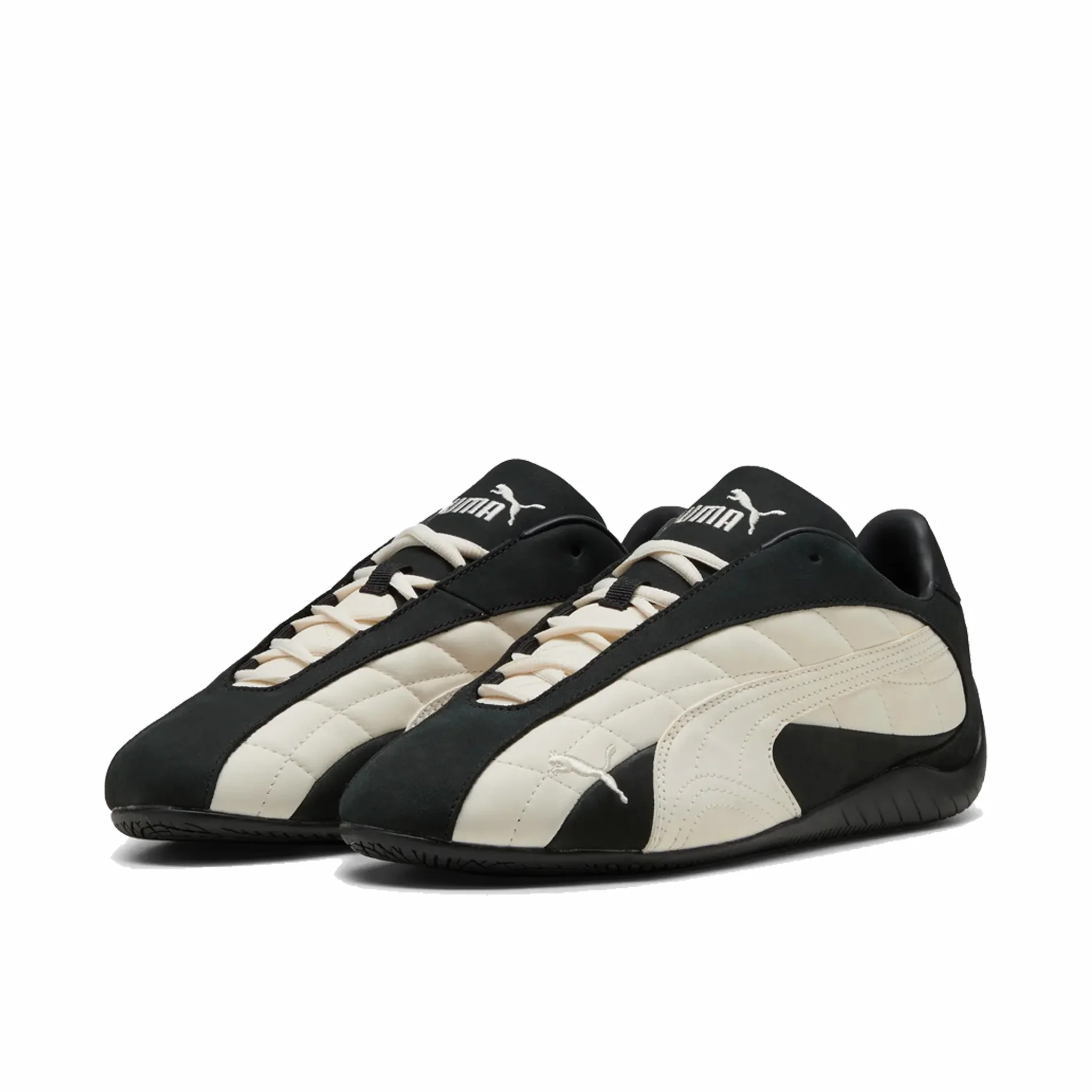 Puma Men's Speedcat Plus Quilted (Puma Black/Frosted Ivory) - Image 2
