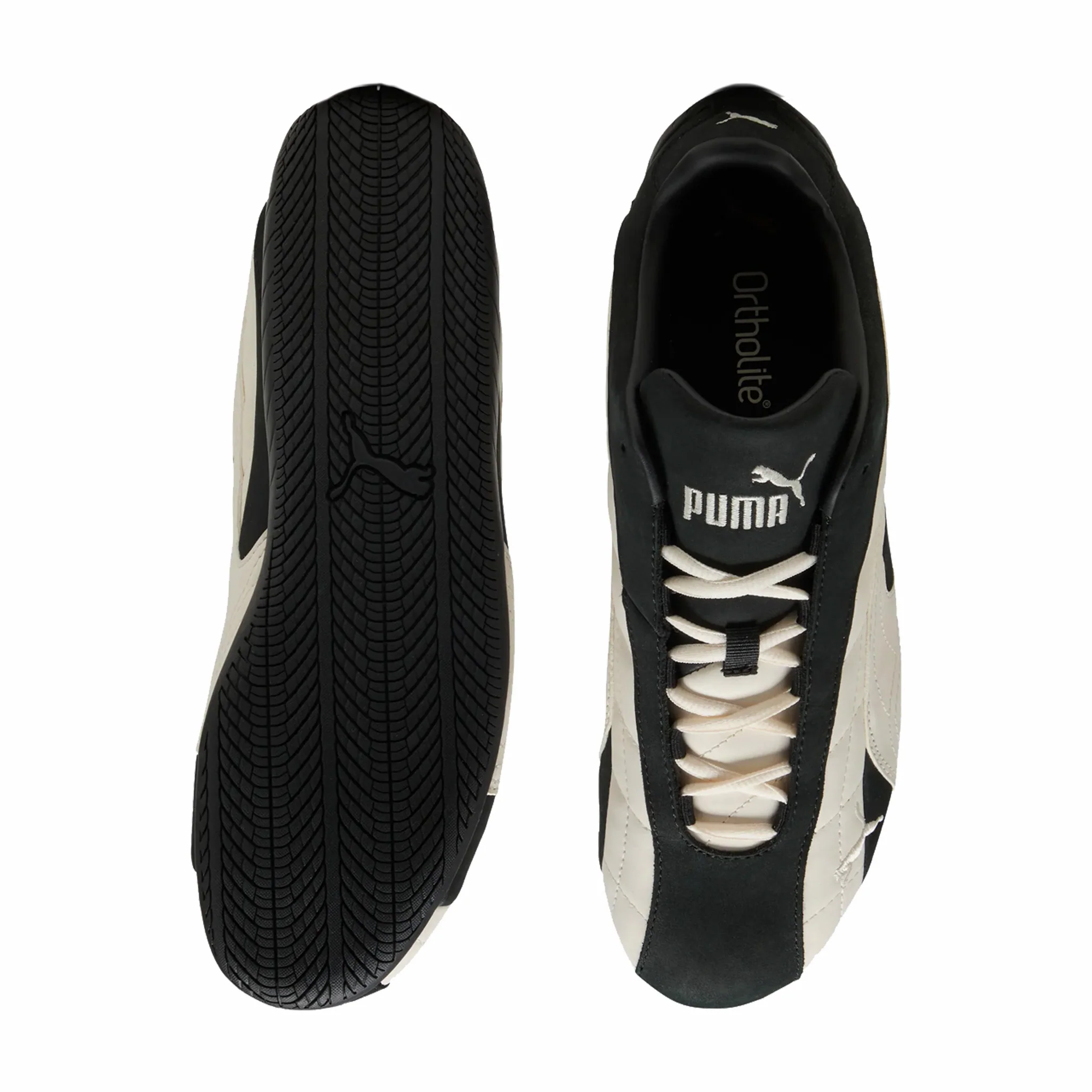 Puma Men's Speedcat Plus Quilted (Puma Black/Frosted Ivory) - Image 3