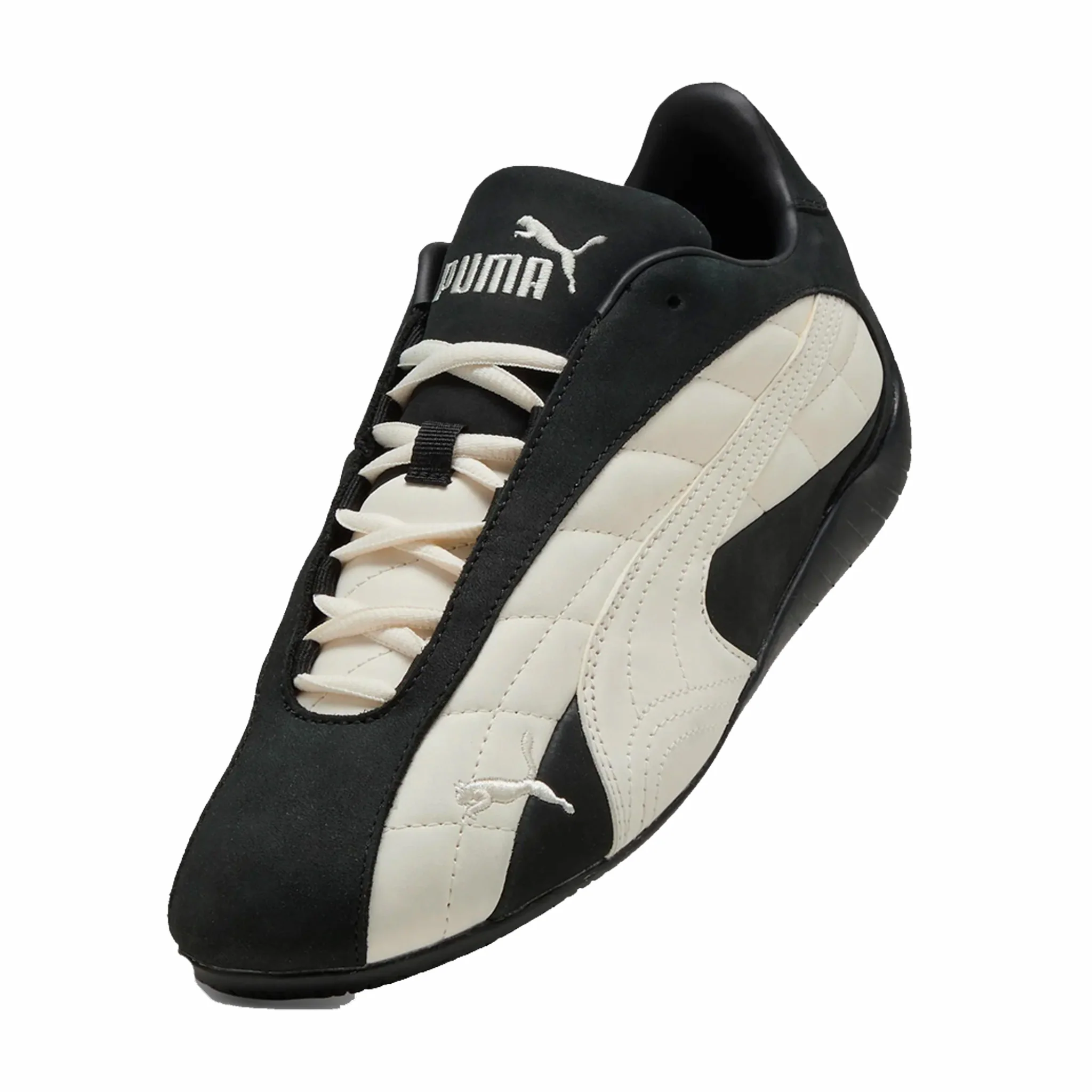 Puma Men's Speedcat Plus Quilted (Puma Black/Frosted Ivory) - Image 4