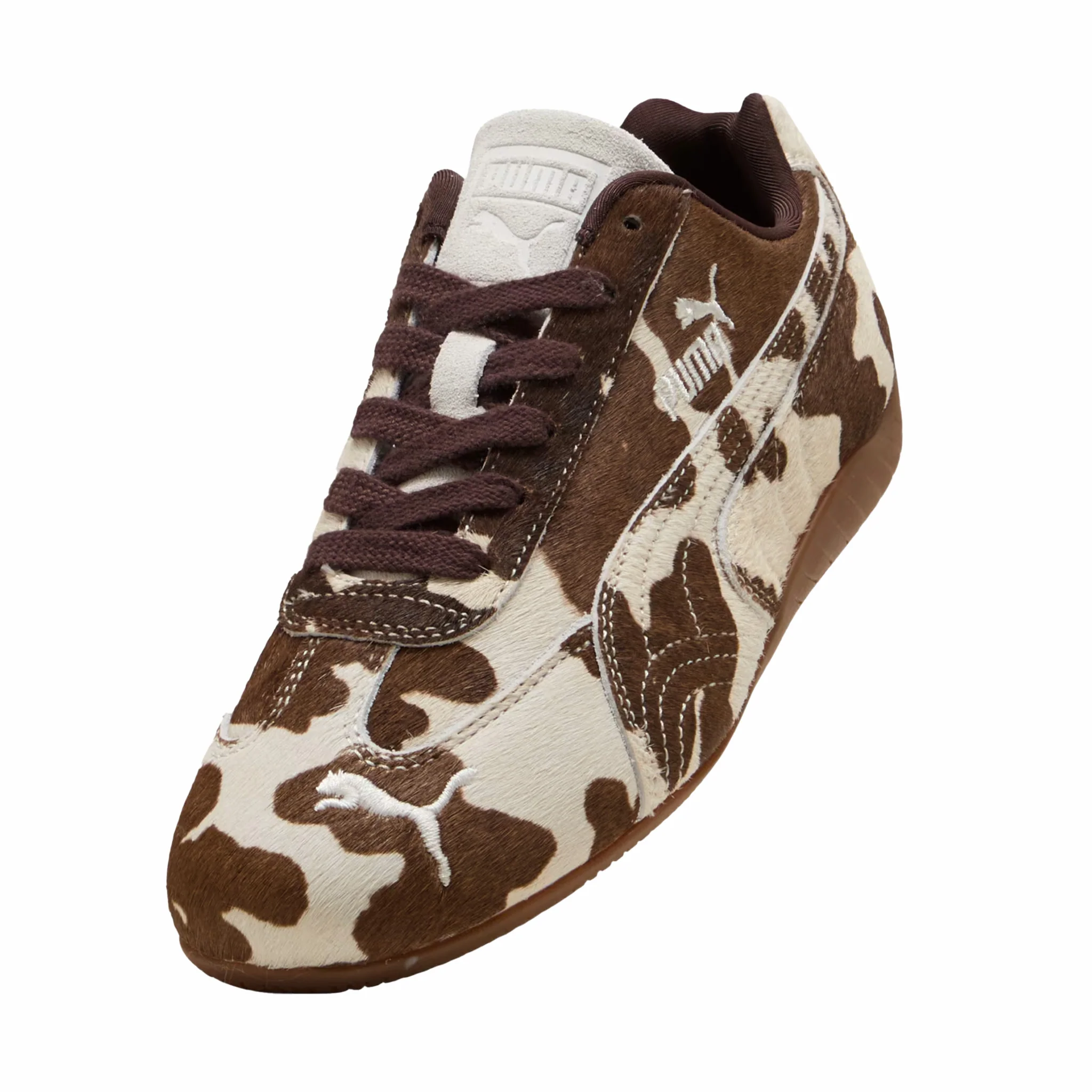 Puma Women's Speedcat Cow (Chocolate Brown/Gum) - Image 4