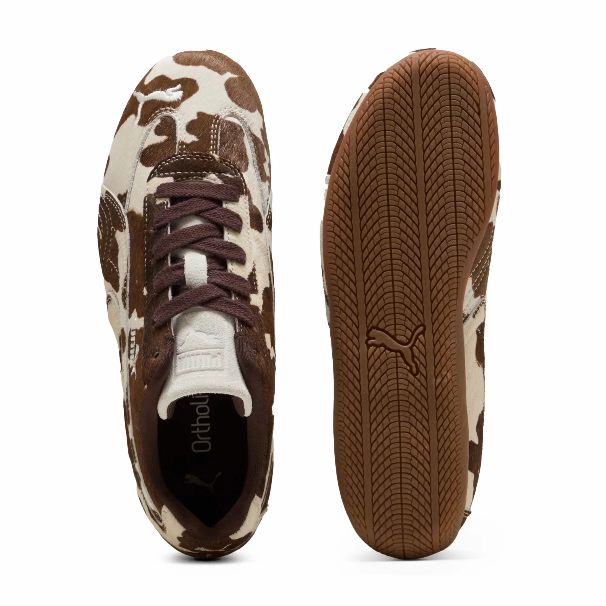 Puma Women's Speedcat Cow (Chocolate Brown/Gum) - Image 5