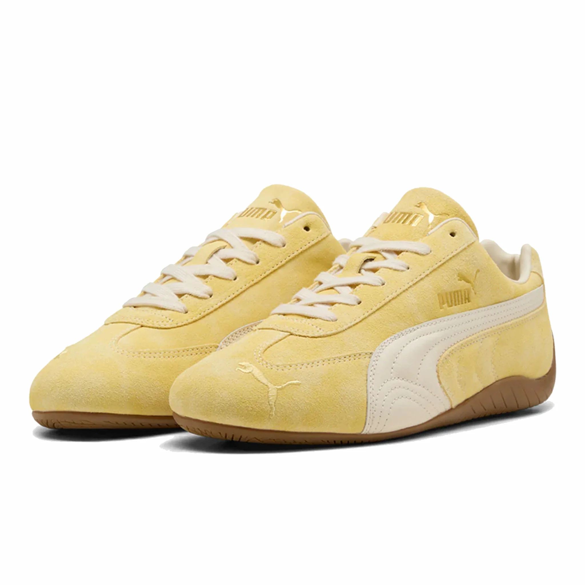 Puma Women's Speedcat Faded (Dazzling Yellow/Pale Lemon) - Image 3