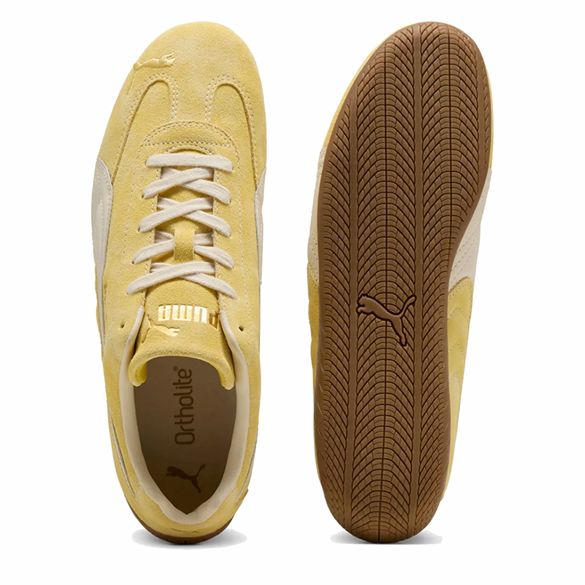 Puma Women's Speedcat Faded (Dazzling Yellow/Pale Lemon) - Image 5