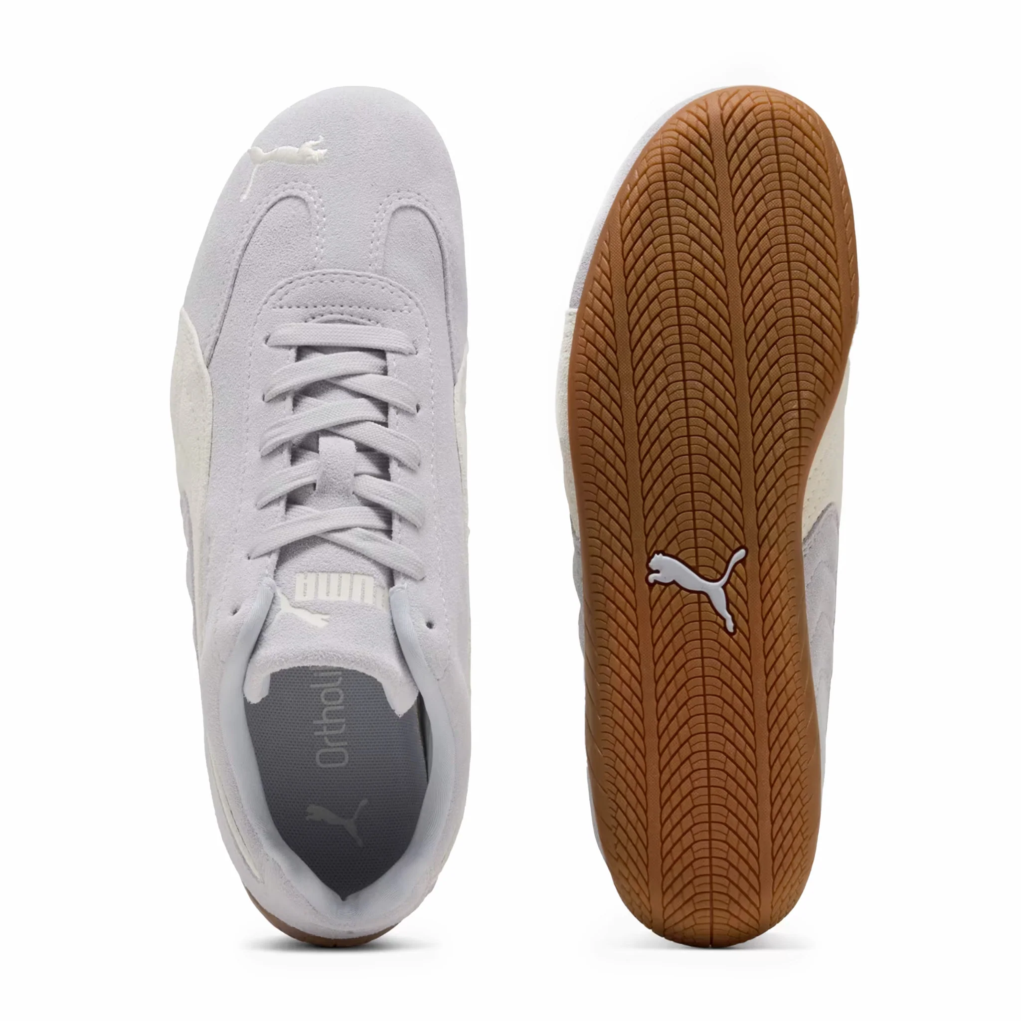 Puma Women's Speedcat OG (Vibrant Silver/Gum) - Image 4