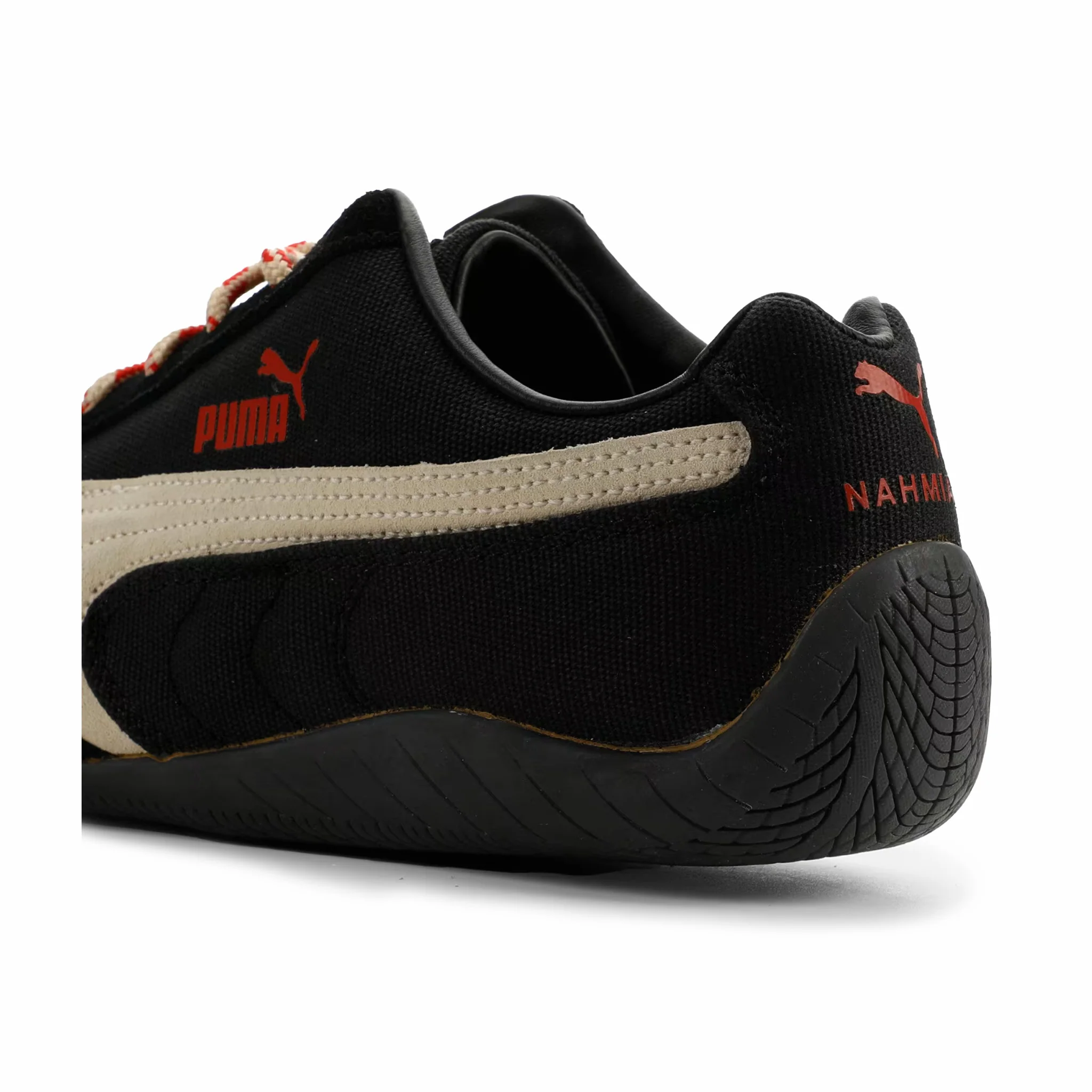 Puma x Nahmias Men's Speedcat (Puma Black/Canvas/Candy Apple) - Image 3