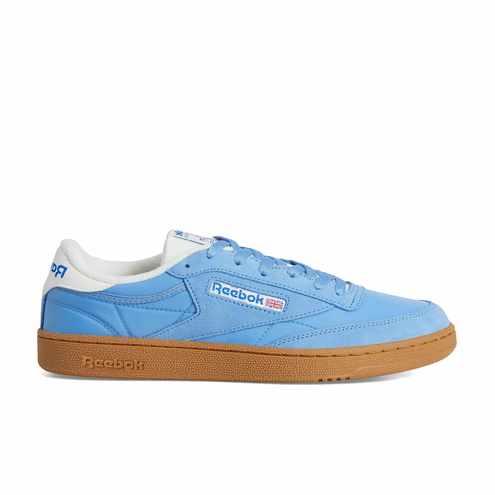 Reebok Unisex Club C 85 (Essential Blue/Chalk/Gum)