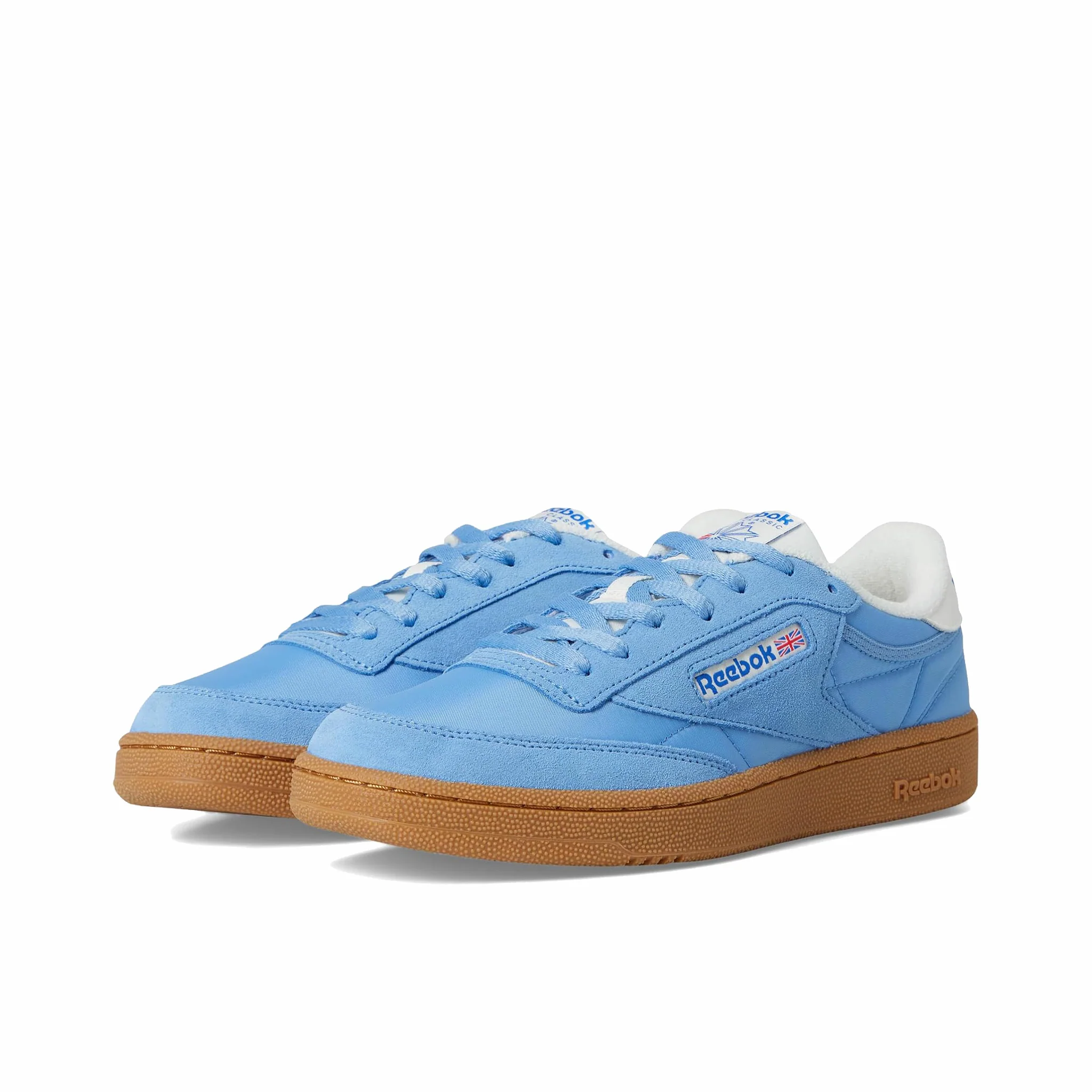 Reebok Unisex Club C 85 (Essential Blue/Chalk/Gum) - Image 2