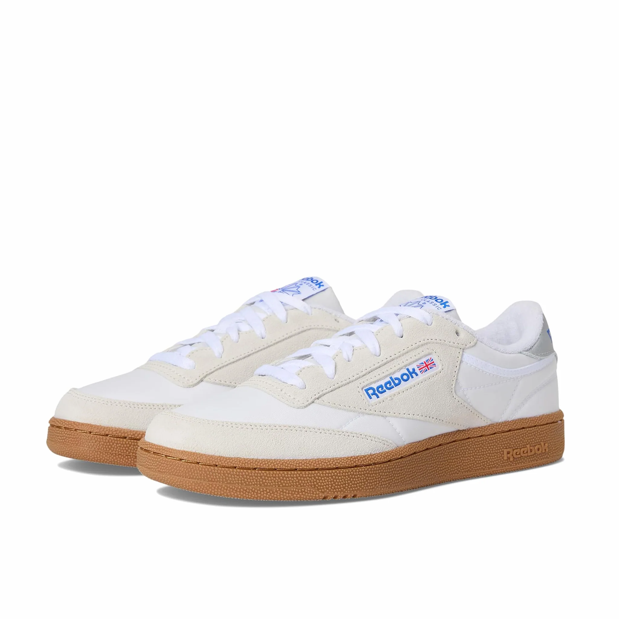 Reebok Unisex Club C 85 (Ftwr White/Barely Grey/Gum) - Image 2