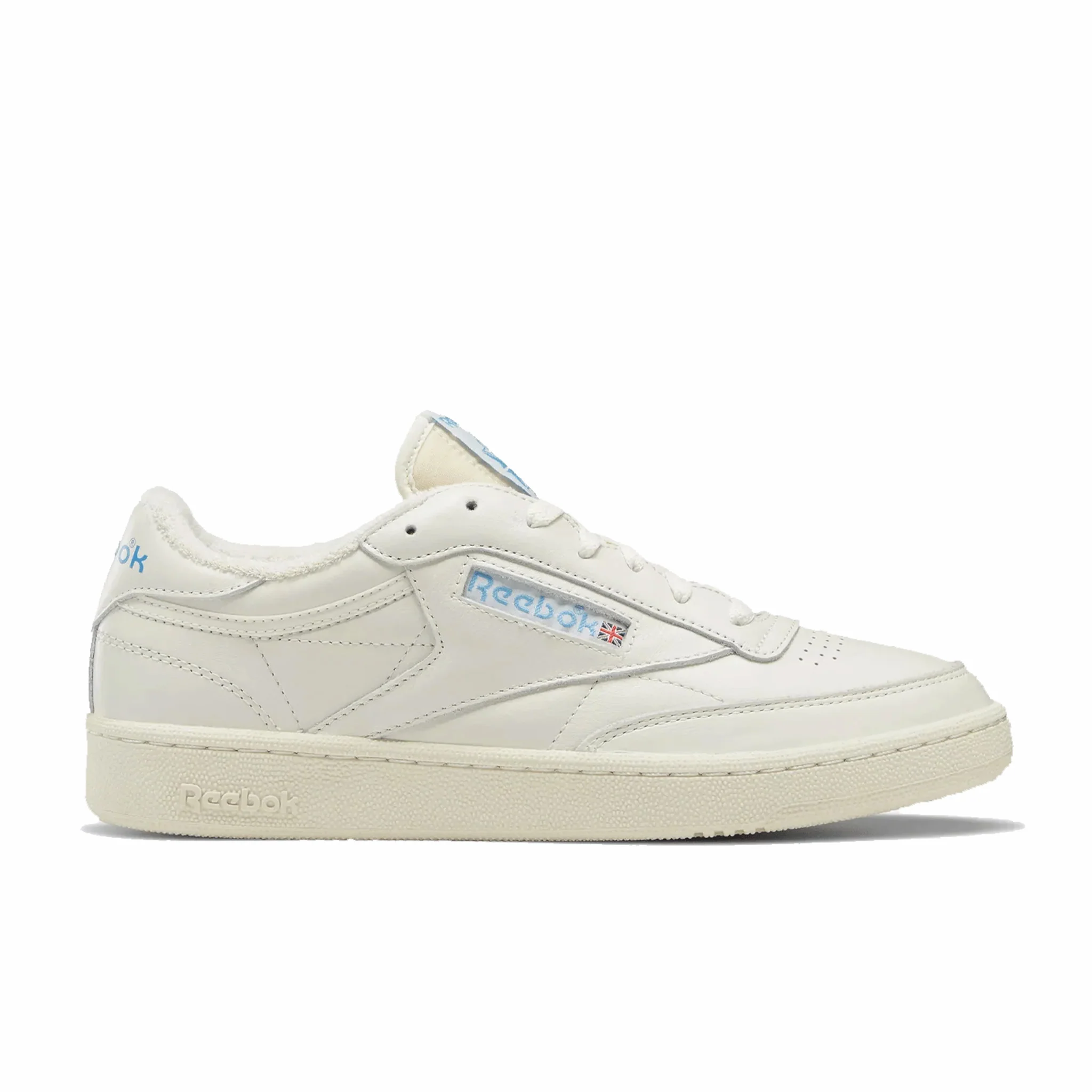 Reebok Unisex Club C 85 Vintage (Chalk/Alabaster/Essential Blue)