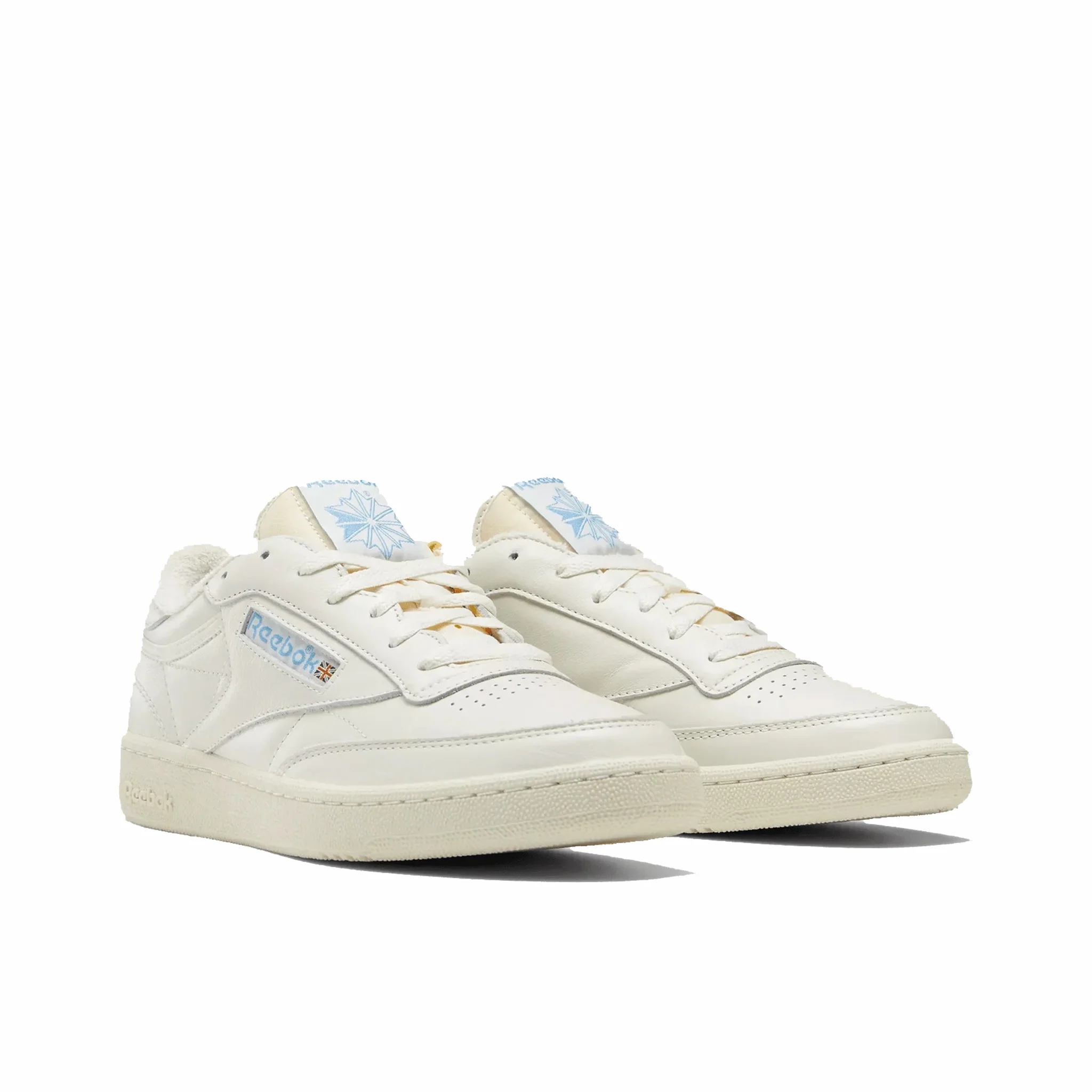 Reebok Unisex Club C 85 Vintage (Chalk/Alabaster/Essential Blue) - Image 2