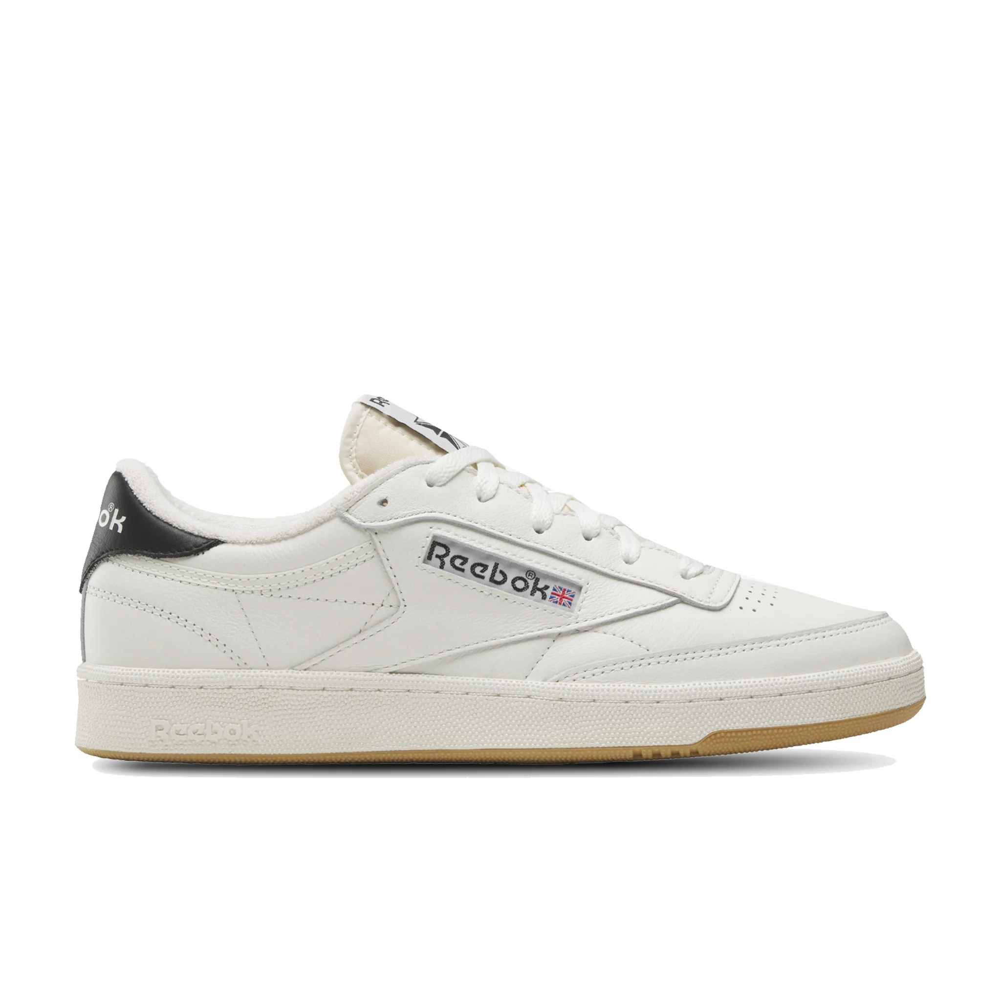 Reebok Unisex Club C 85 Vintage (Chalk/Black/Gum)