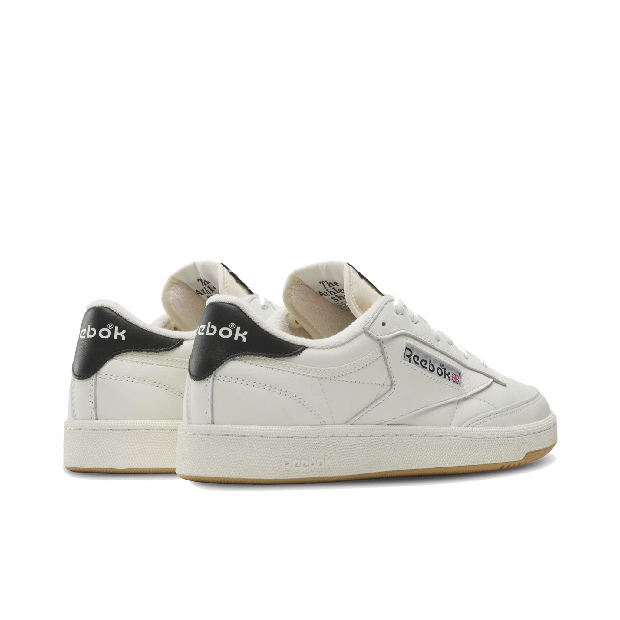 Reebok Unisex Club C 85 Vintage (Chalk/Black/Gum) - Image 3