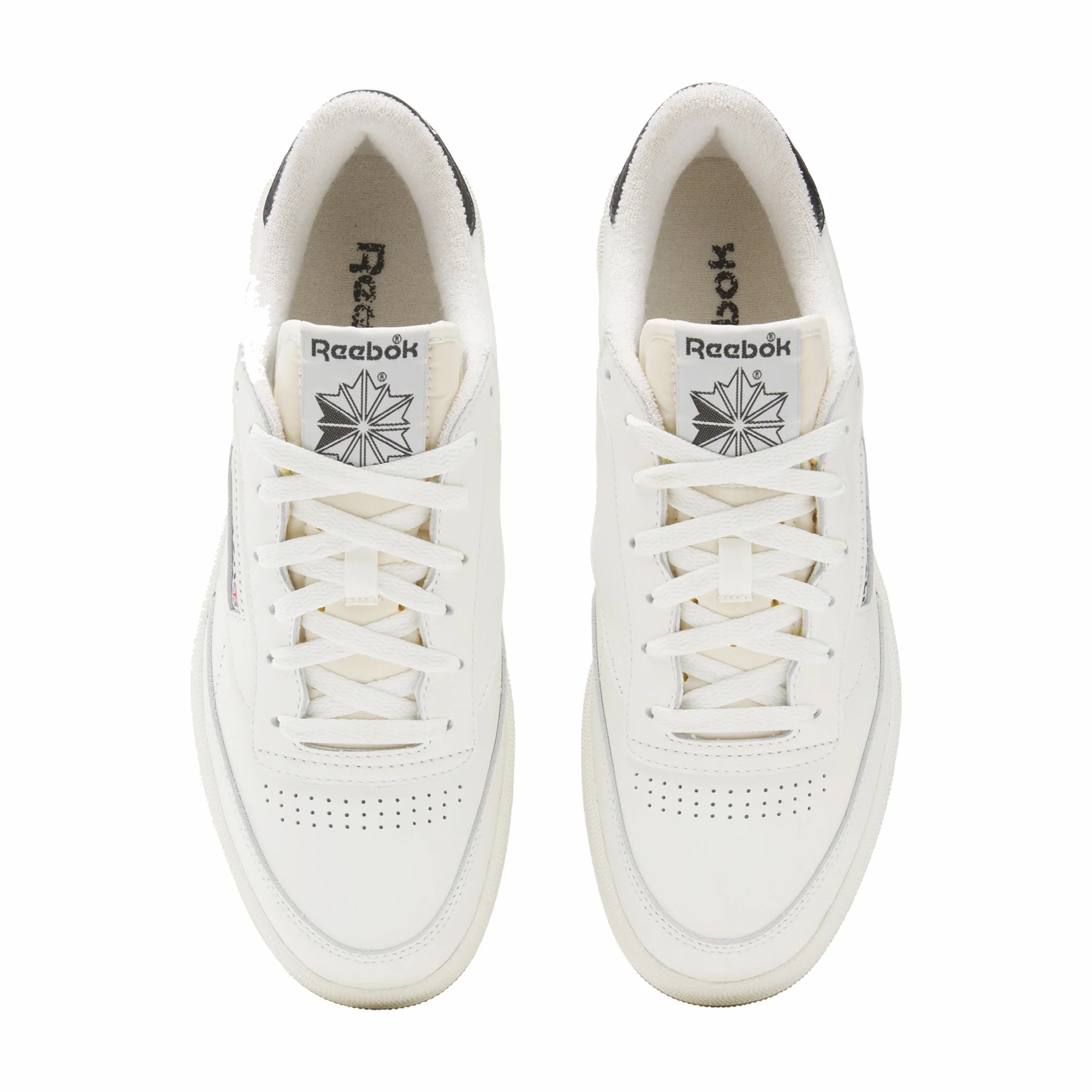Reebok Unisex Club C 85 Vintage (Chalk/Black/Gum) - Image 4
