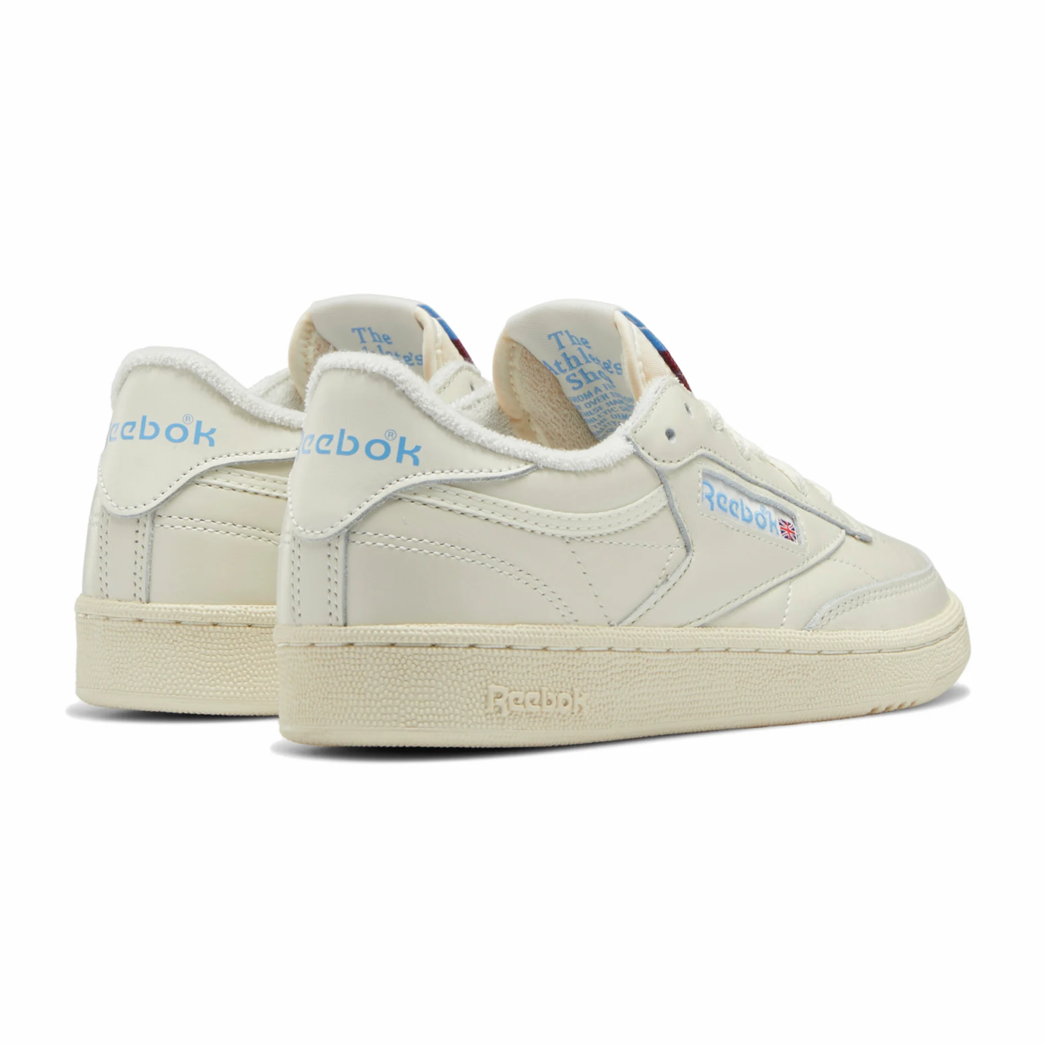 Reebok Women's Club C 85 (Chalk/Alabaster/Sky Blue) GX3687 - Image 4