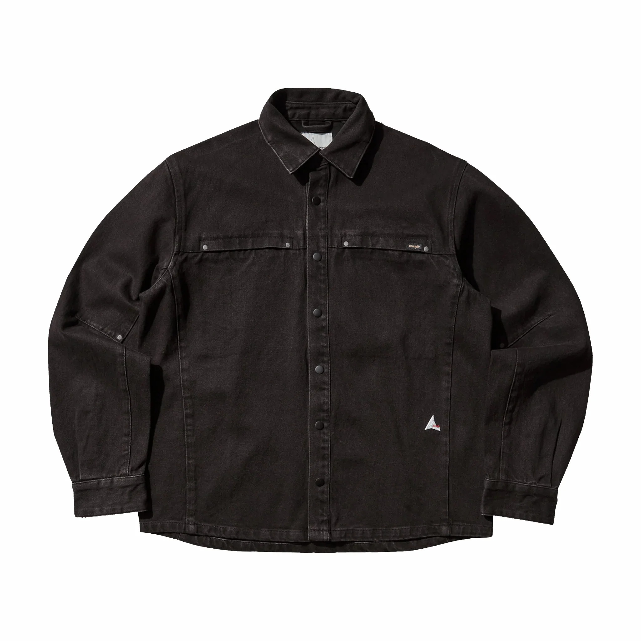 ROA x Wrangler Lona Denim Shirt (Dark Brown)