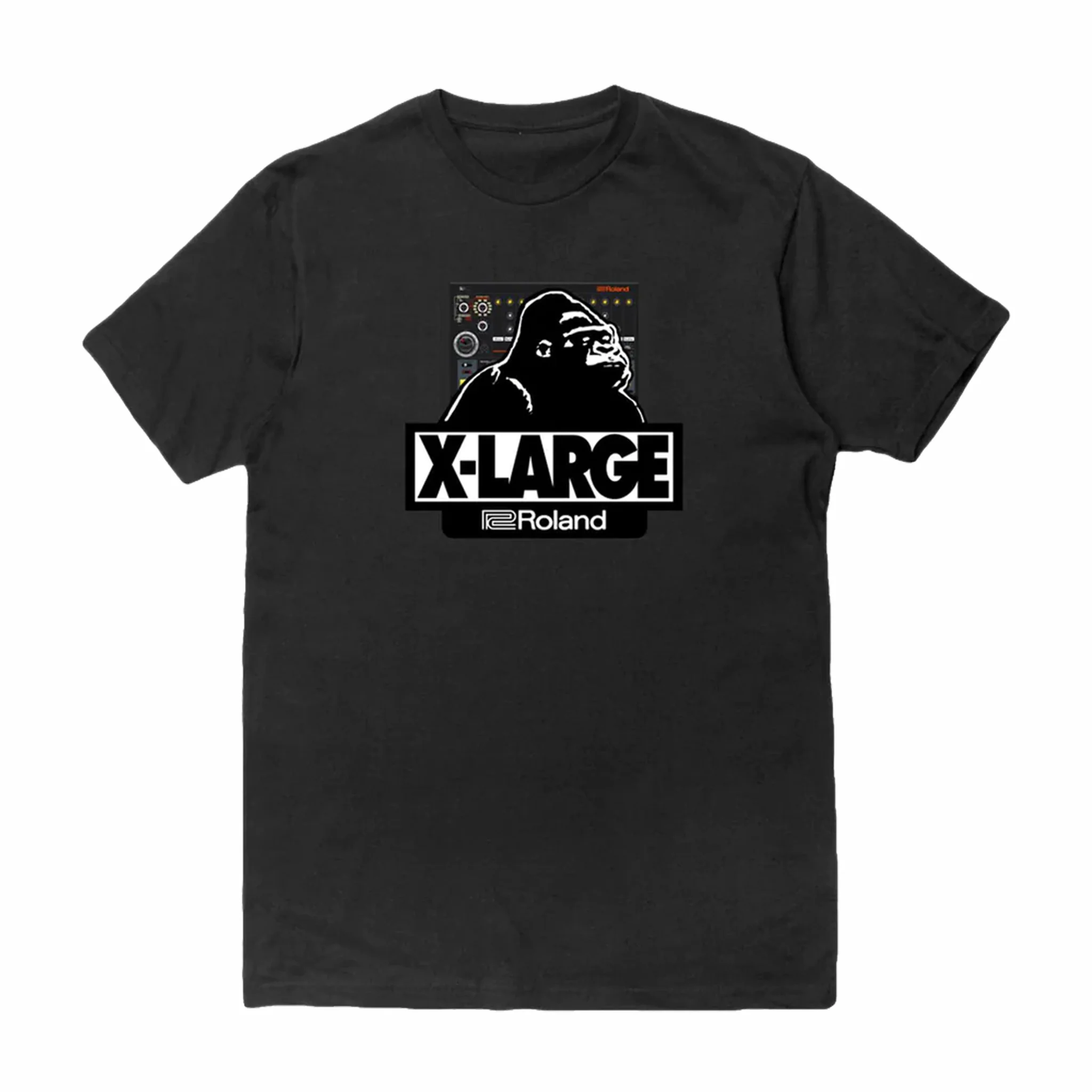 Roland Lifestyle XLARGE Roland T-Shirt (Black)