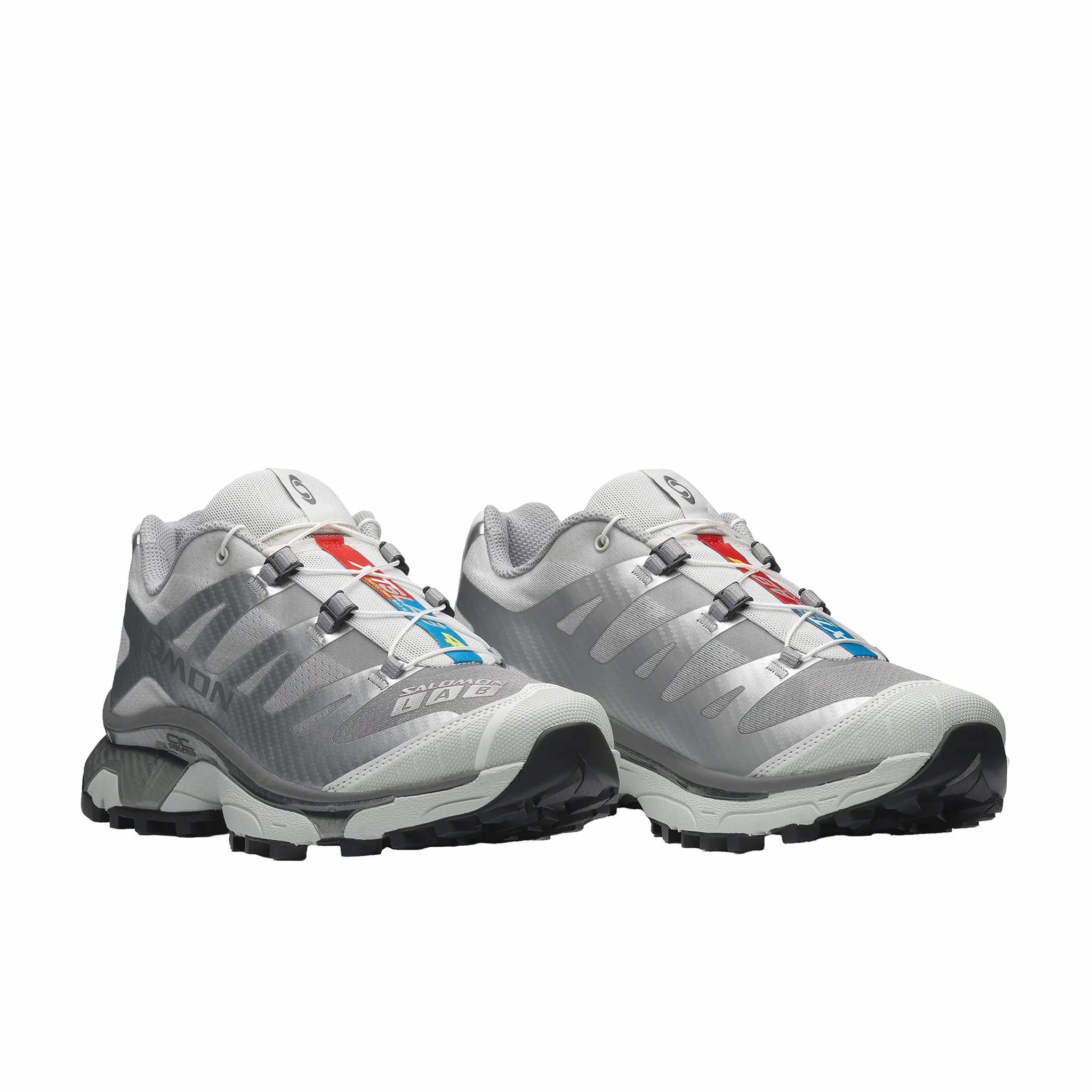 Salomon Unisex XT-4 OG (Sharkskin/Dawn Blue/Metal) - Image 2