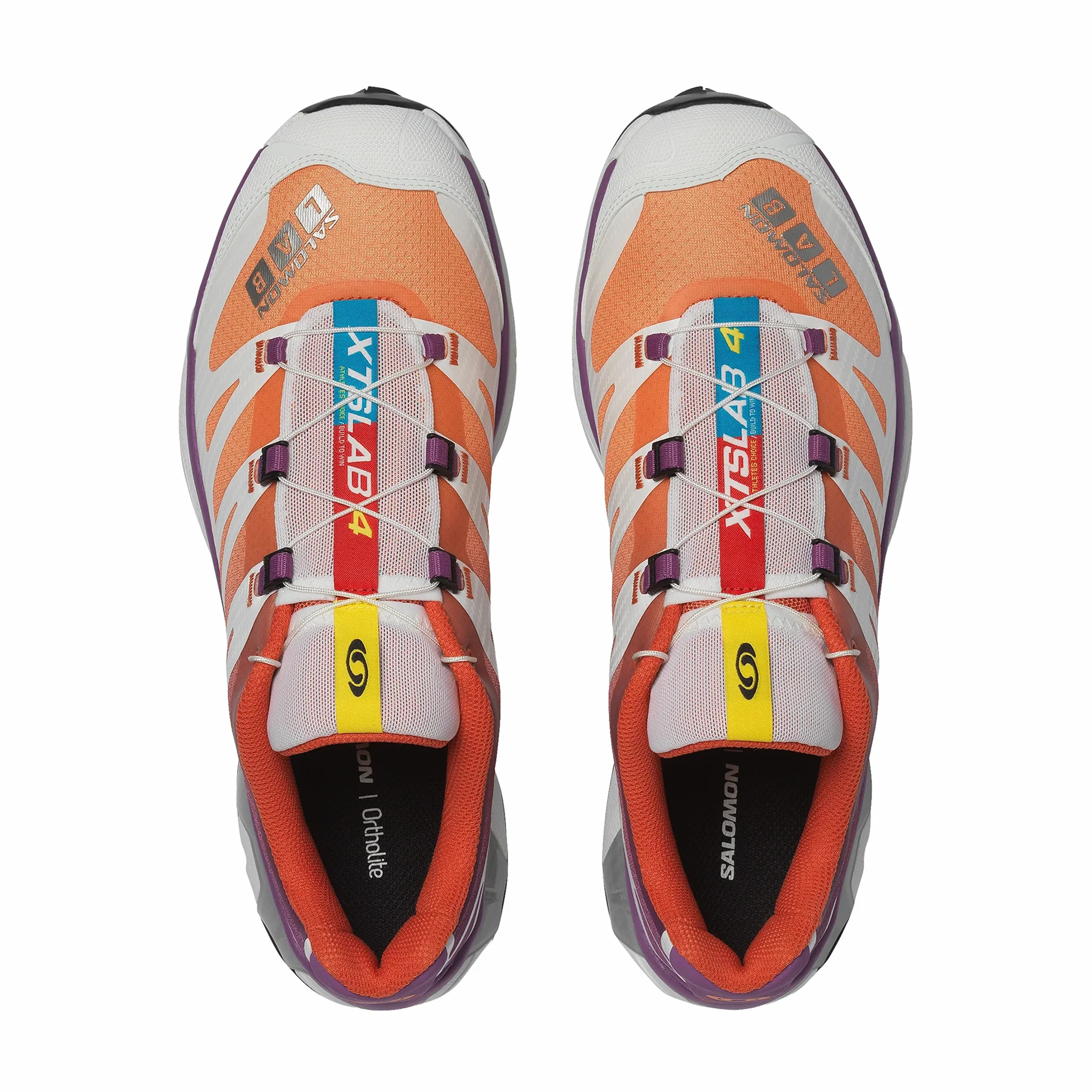 Salomon Unisex XT-4 OG (White/Nectarine/Concord Grape) - Image 3