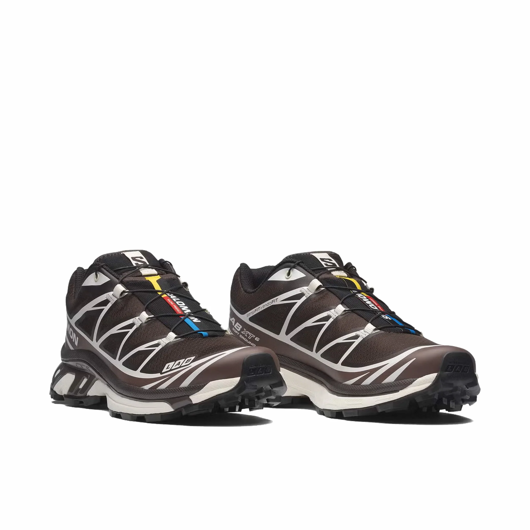 Salomon Unisex XT-6 (Black Coffee/French Roast/Vanilla Ice) - Image 2