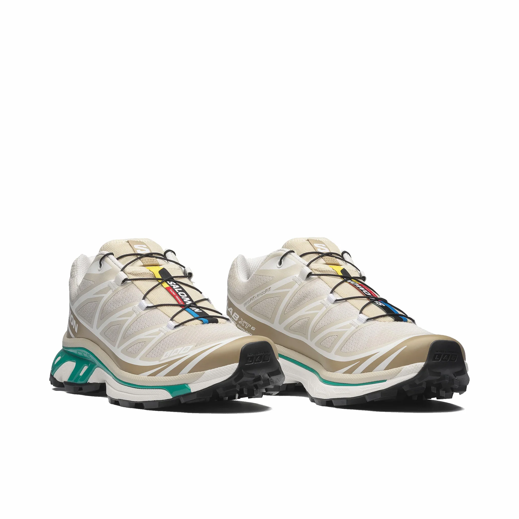Salomon Unisex XT-6 (Rainy Day/Chinchilla/Dynasty Green) - Image 2