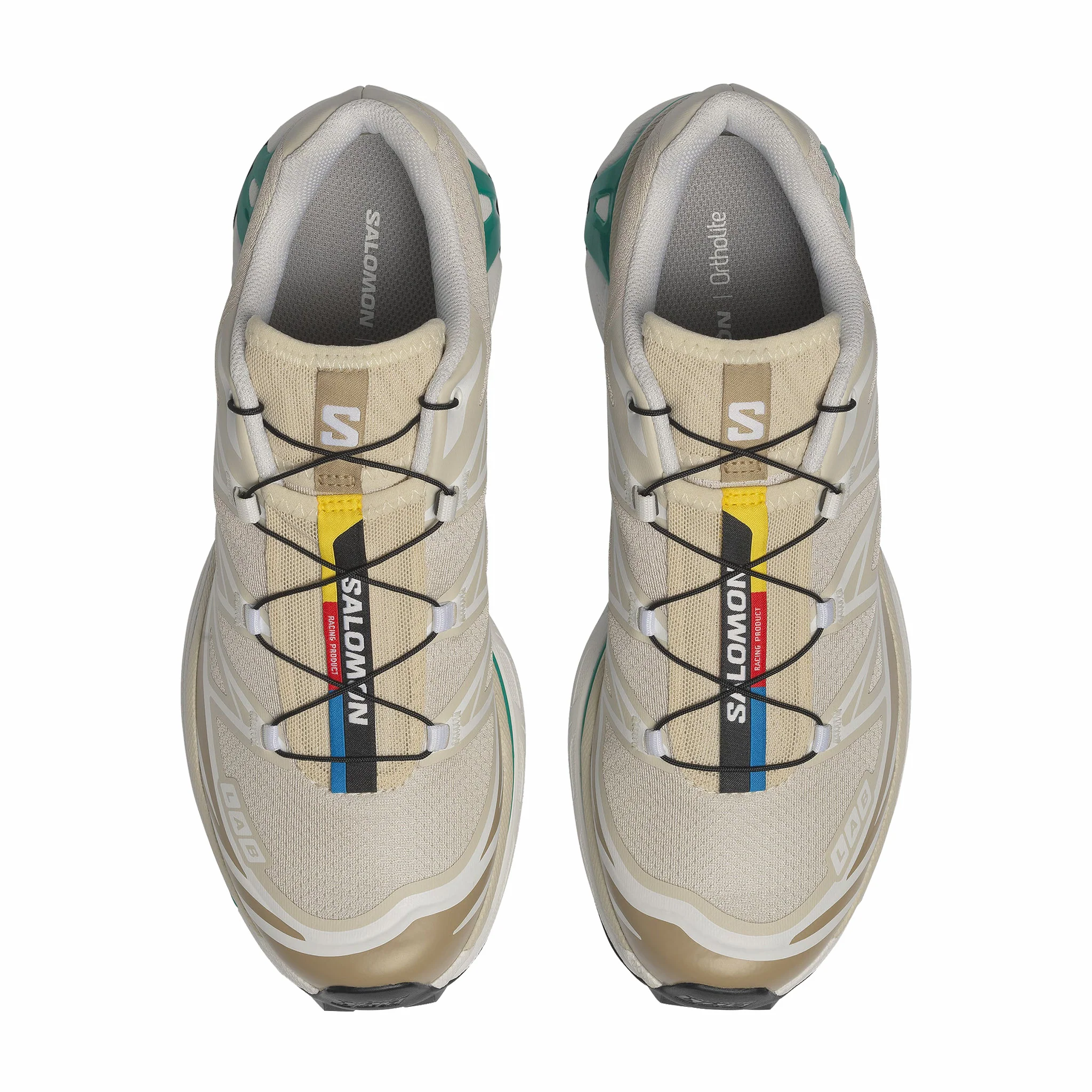 Salomon Unisex XT-6 (Rainy Day/Chinchilla/Dynasty Green) - Image 3