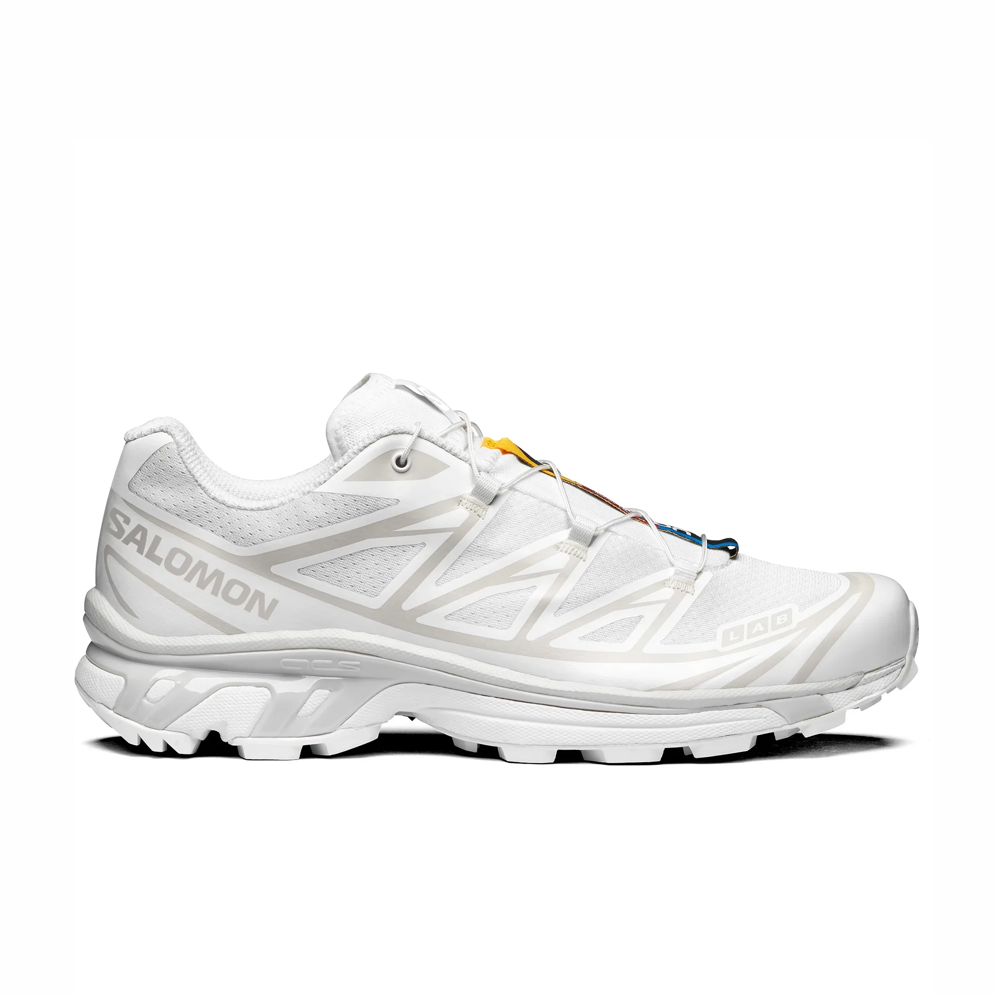 Salomon Unisex XT-6 (White/White/Lunar Rock)