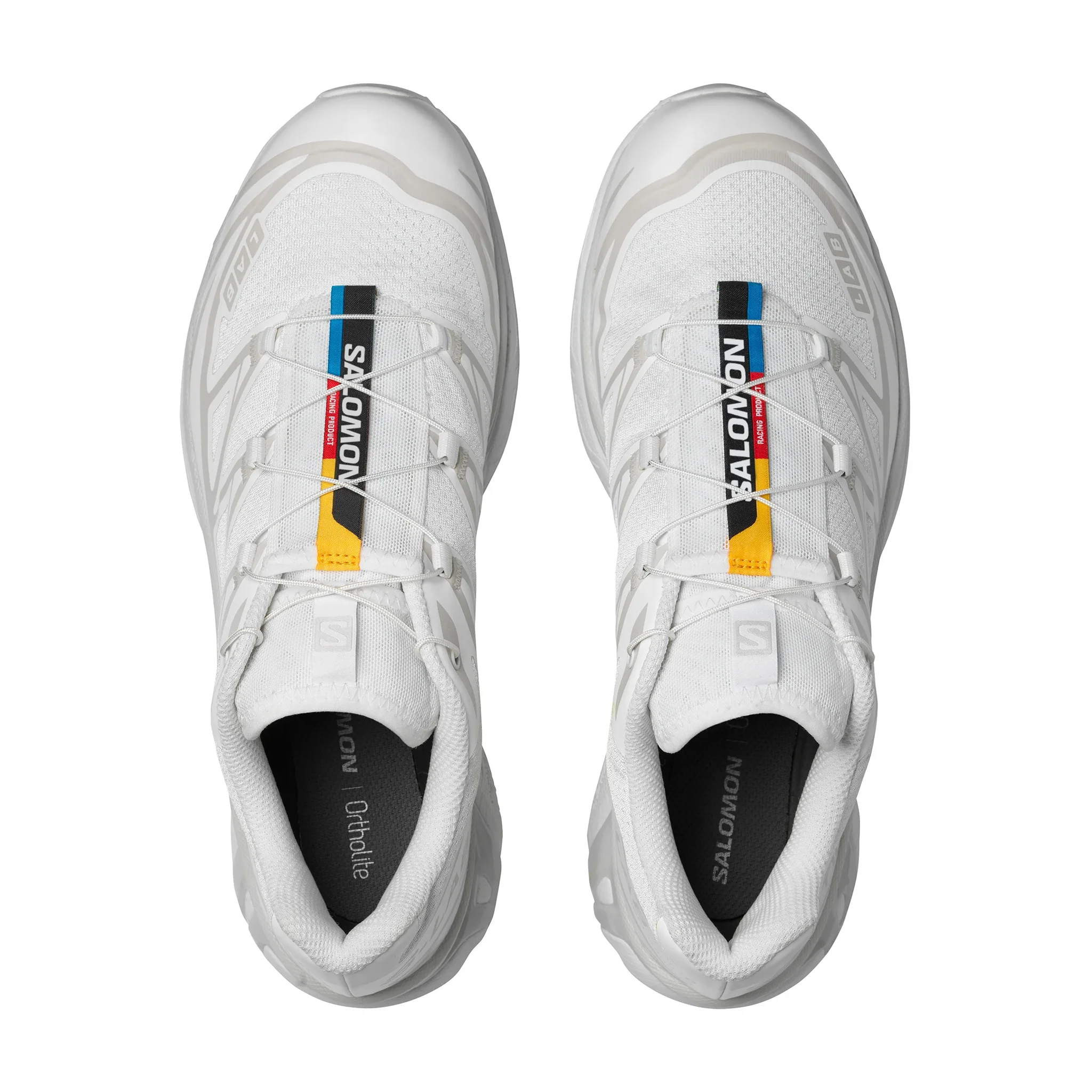 Salomon Unisex XT-6 (White/White/Lunar Rock) - Image 4