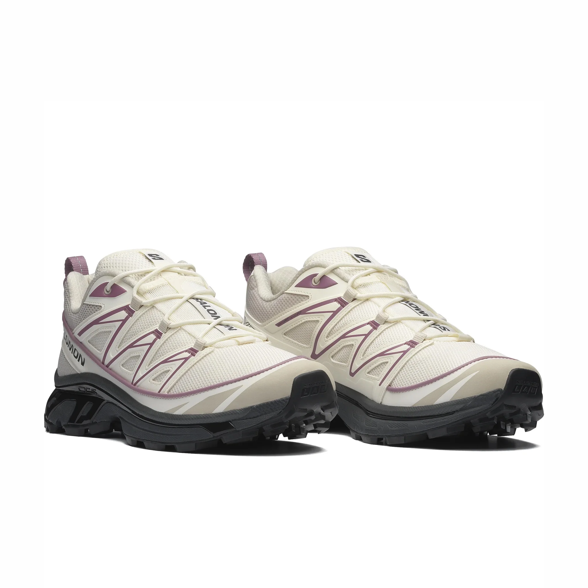 Salomon Womens XT-6 Expanse (Vanilla Ice/Dusky Orchid/Asphalt) - Image 2