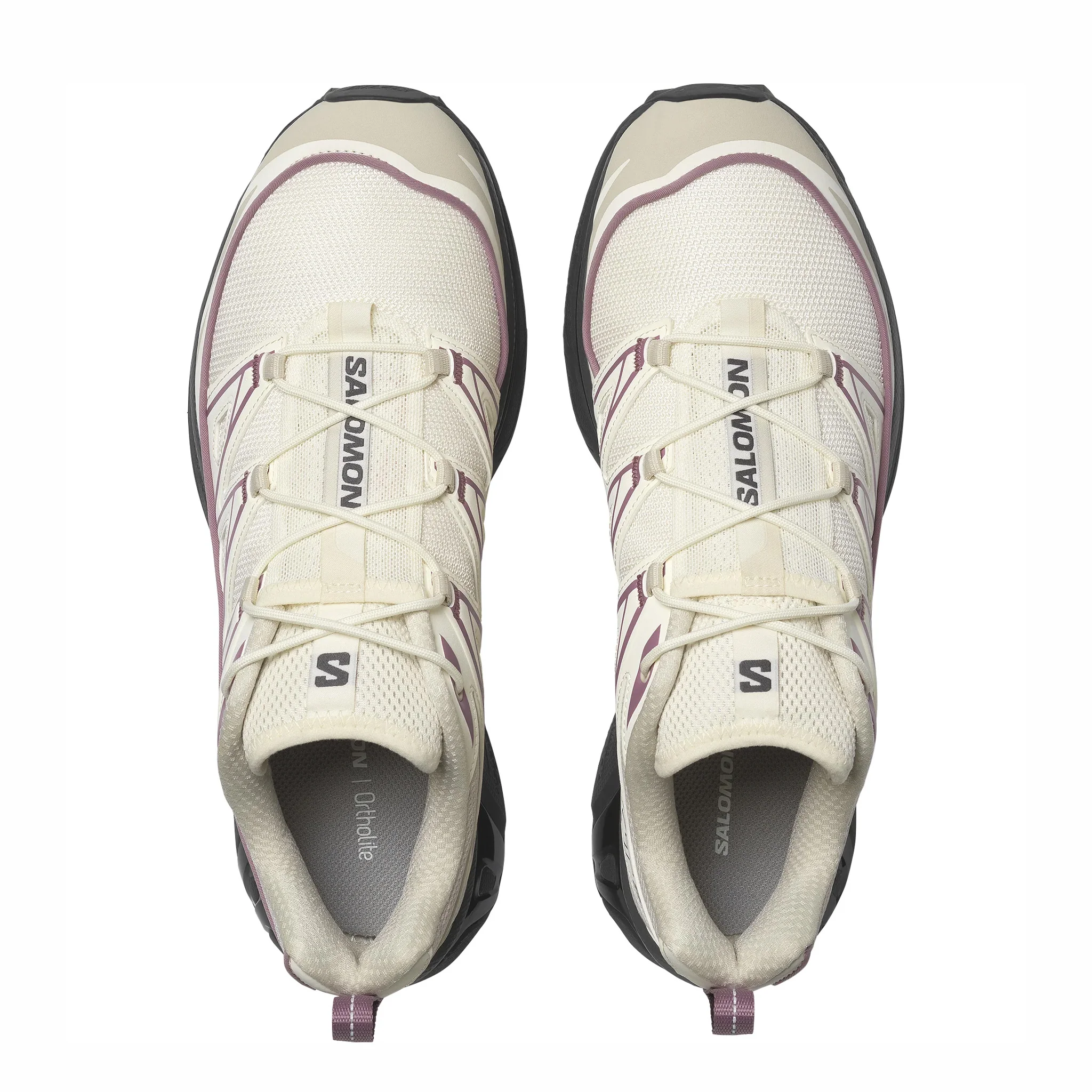 Salomon Womens XT-6 Expanse (Vanilla Ice/Dusky Orchid/Asphalt) - Image 3