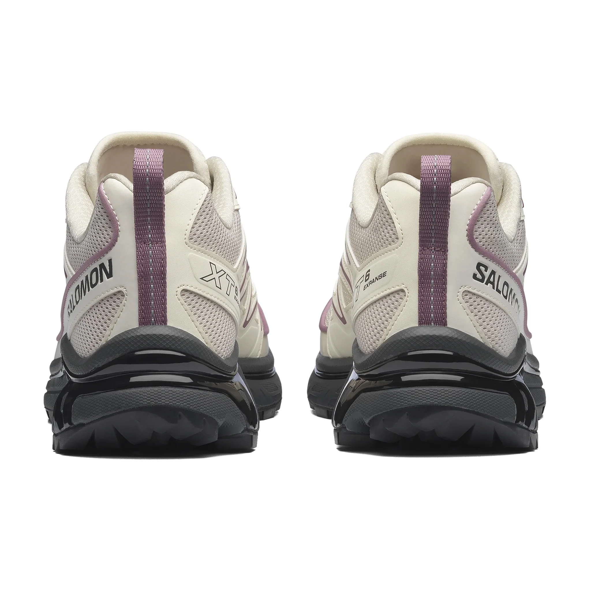 Salomon Womens XT-6 Expanse (Vanilla Ice/Dusky Orchid/Asphalt) - Image 4