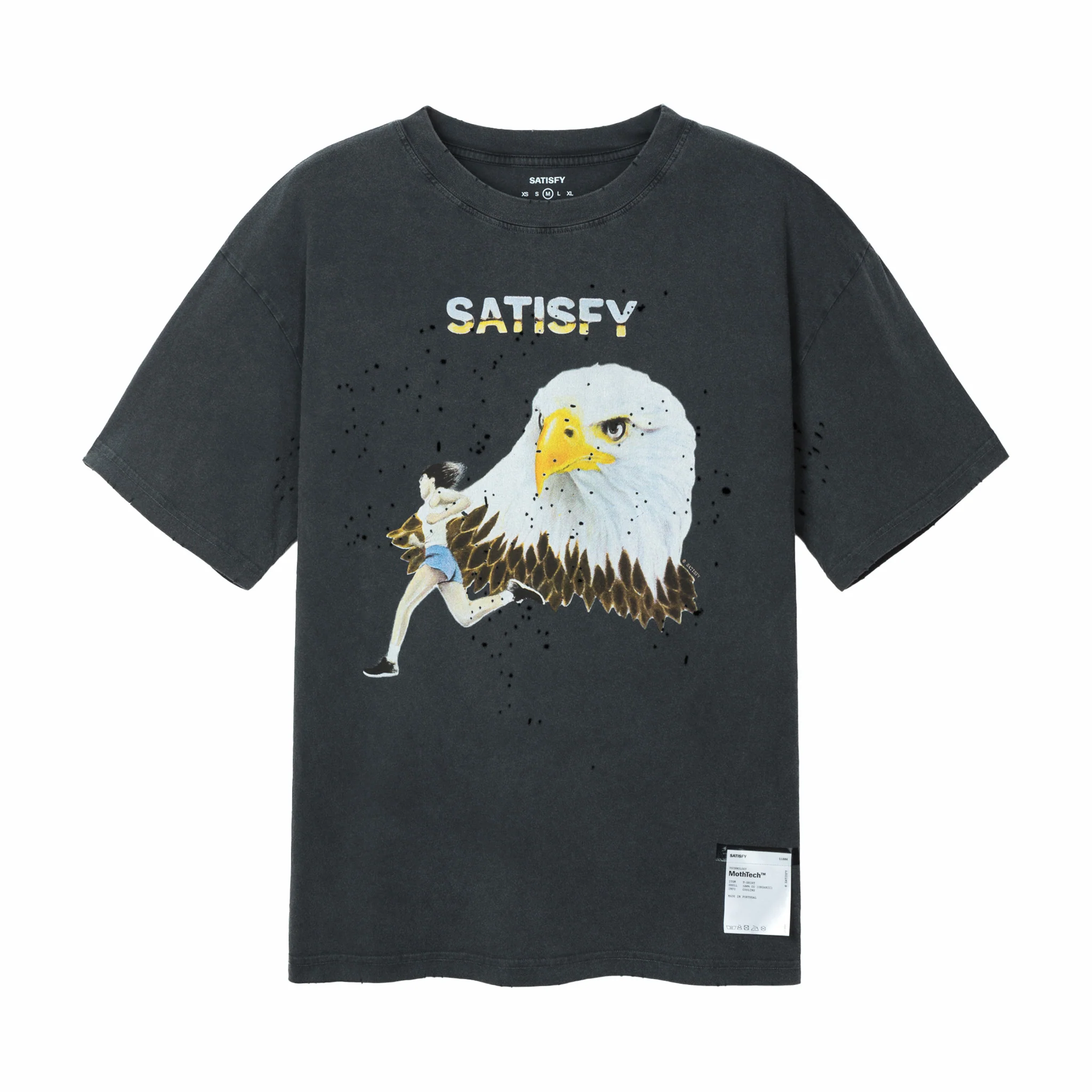 Satisfy MothTech T-Shirt 11006-AB-LG3 (Aged Black)