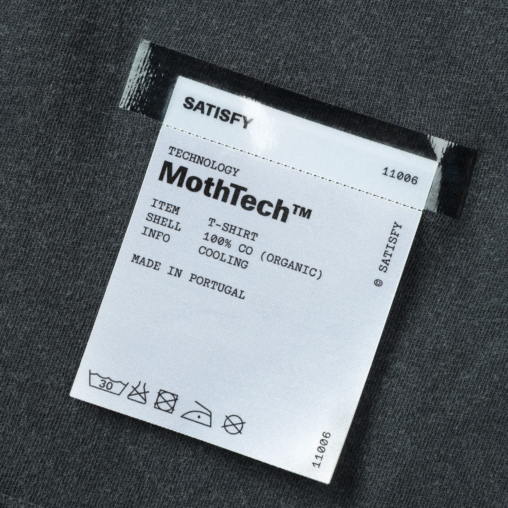 Satisfy MothTech T-Shirt 11006-AB-LG3 (Aged Black) - Image 3
