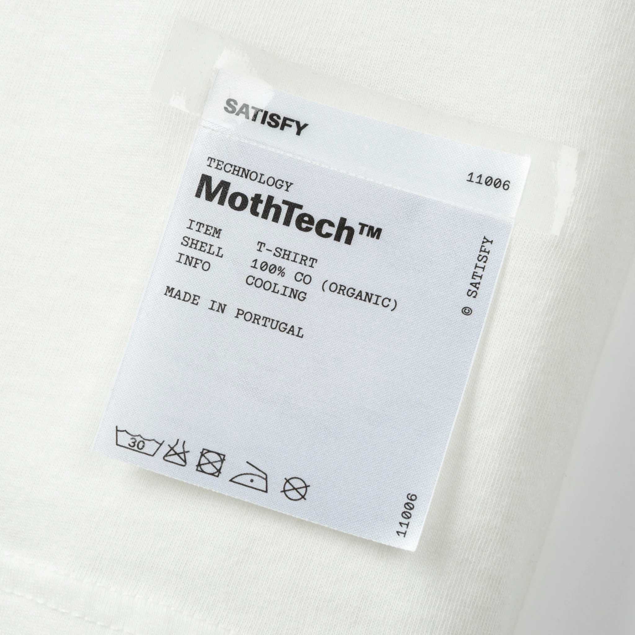 Satisfy MothTech T-Shirt 11006-OW-LG1 (Off-White) - Image 3