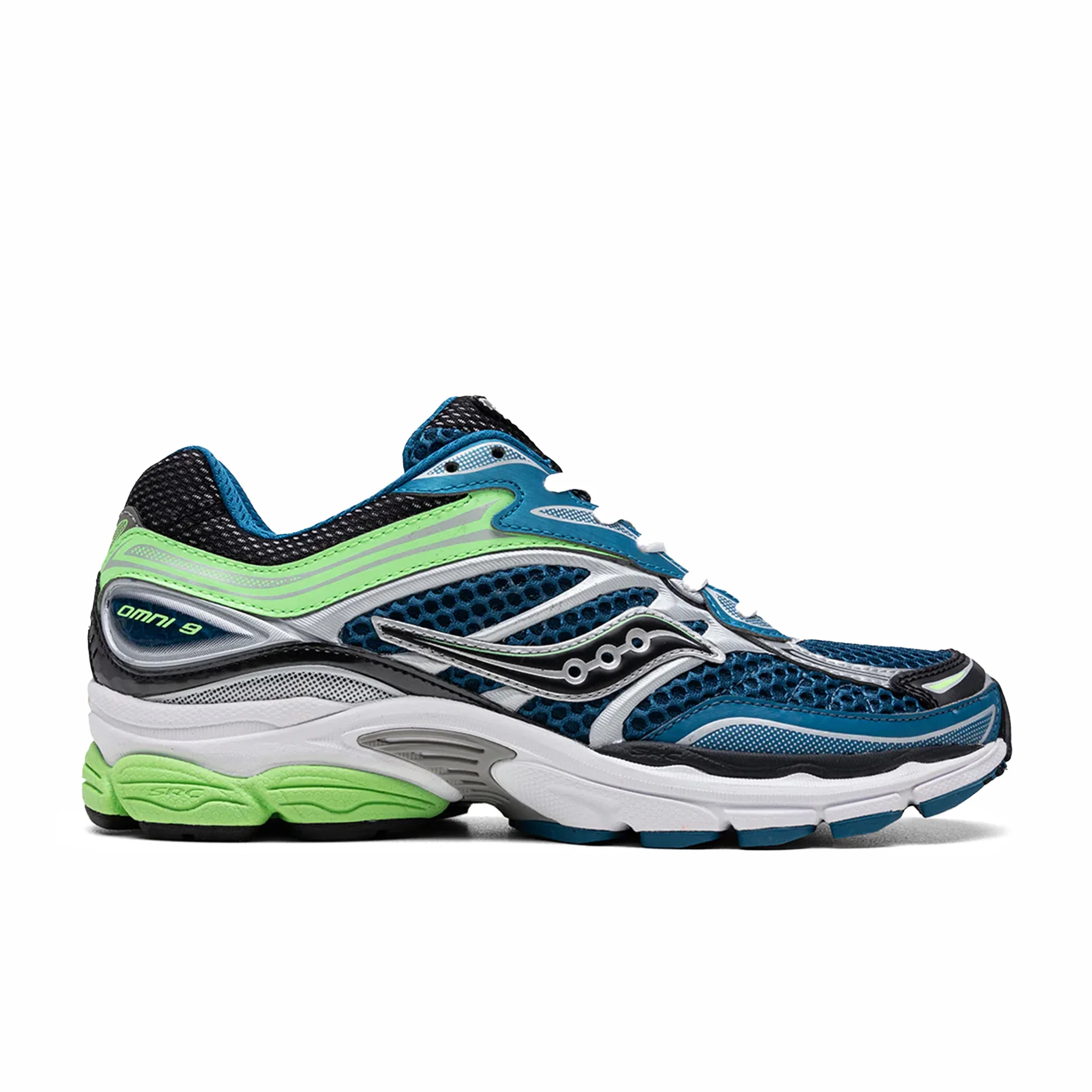Saucony Men's ProGrid Omni 9 (Blue/Lime)
