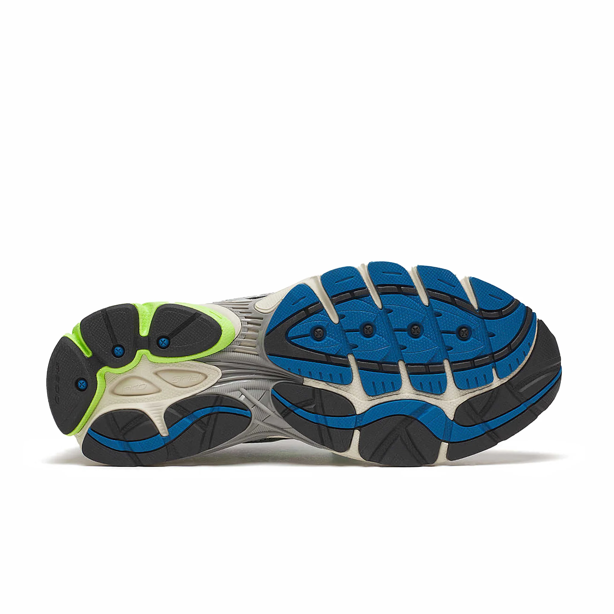 Saucony Men's ProGrid Omni 9 (Blue/Lime) - Image 5