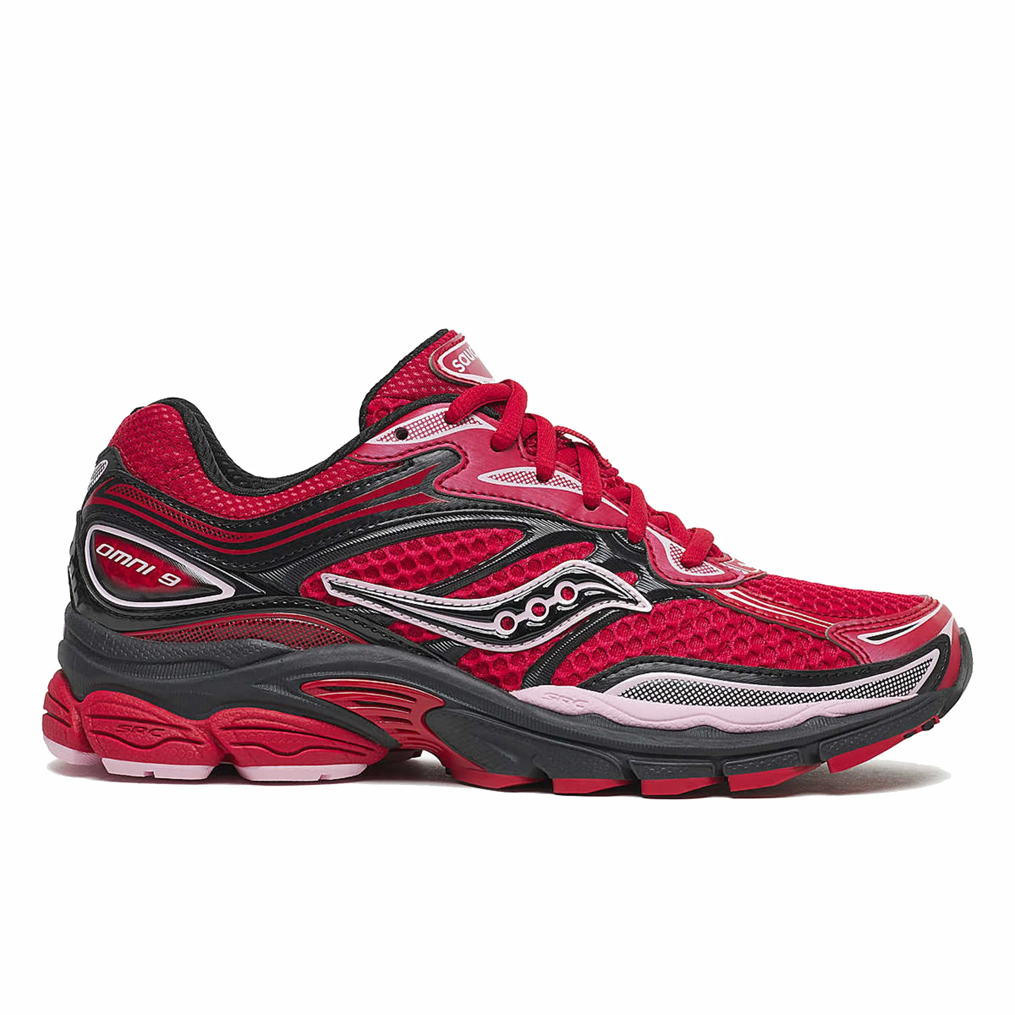 Saucony Men's ProGrid Omni 9 "St. Valentine" (Red/Black)
