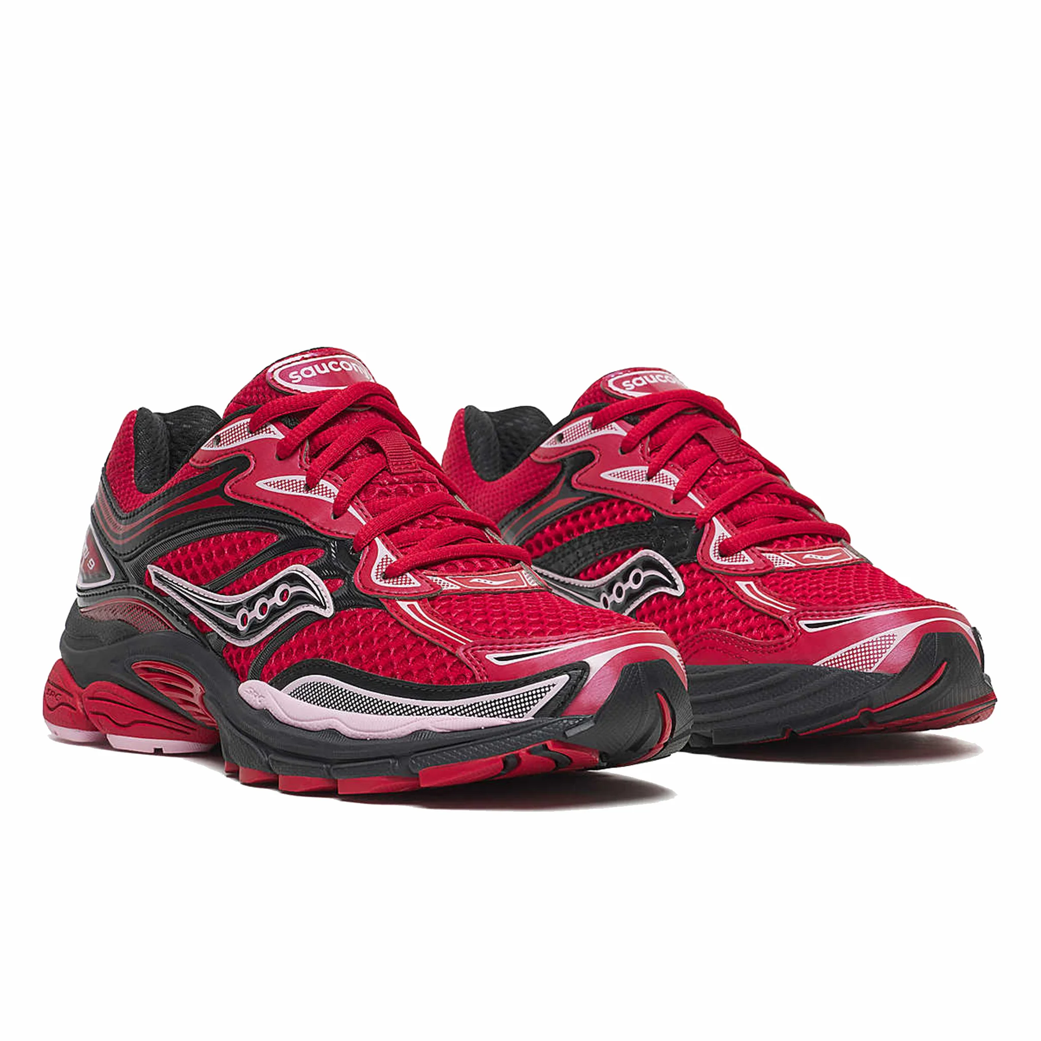 Saucony Men's ProGrid Omni 9 "St. Valentine" (Red/Black) - Image 3