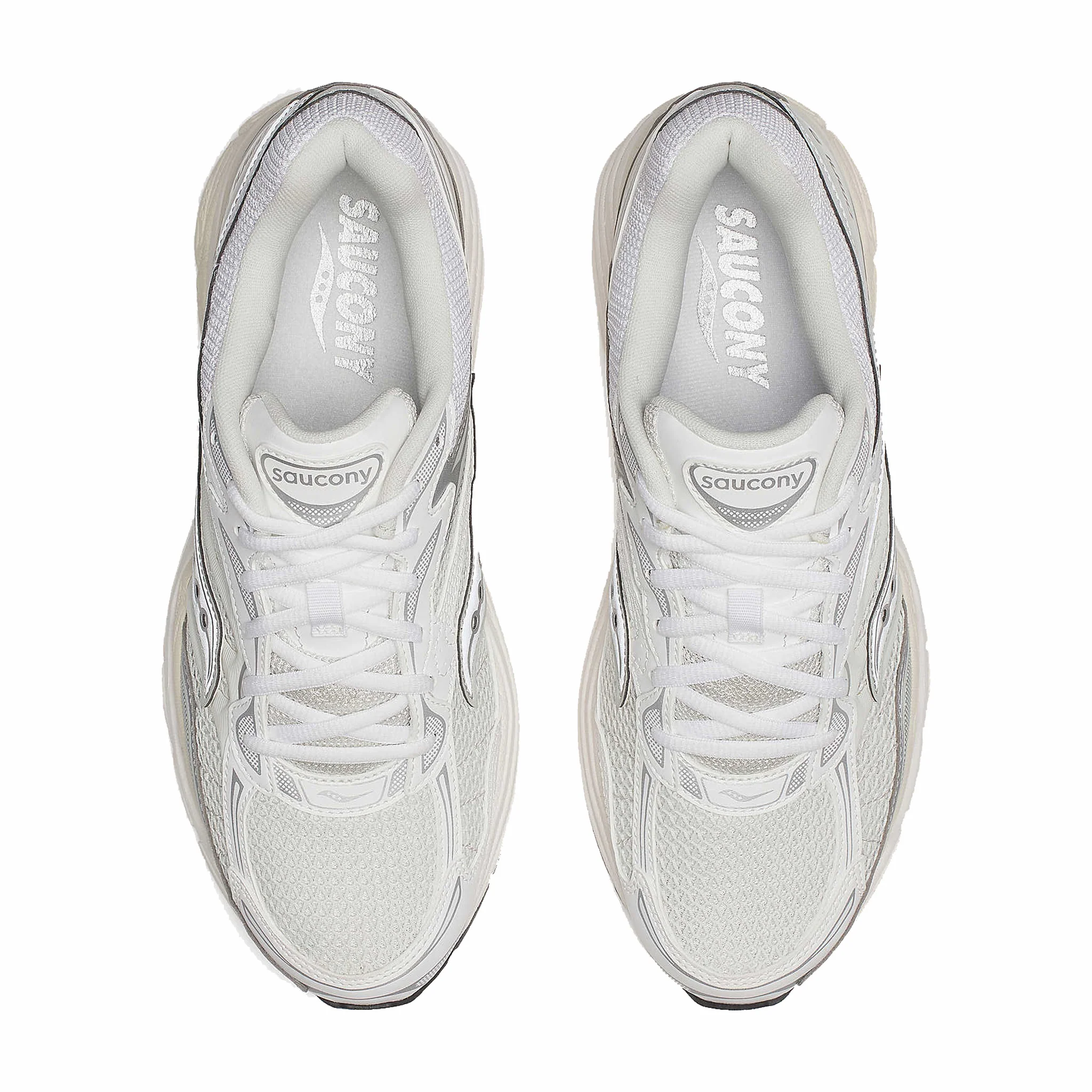 Saucony Men's ProGrid Omni 9 TMY (White/Silver) - Image 4