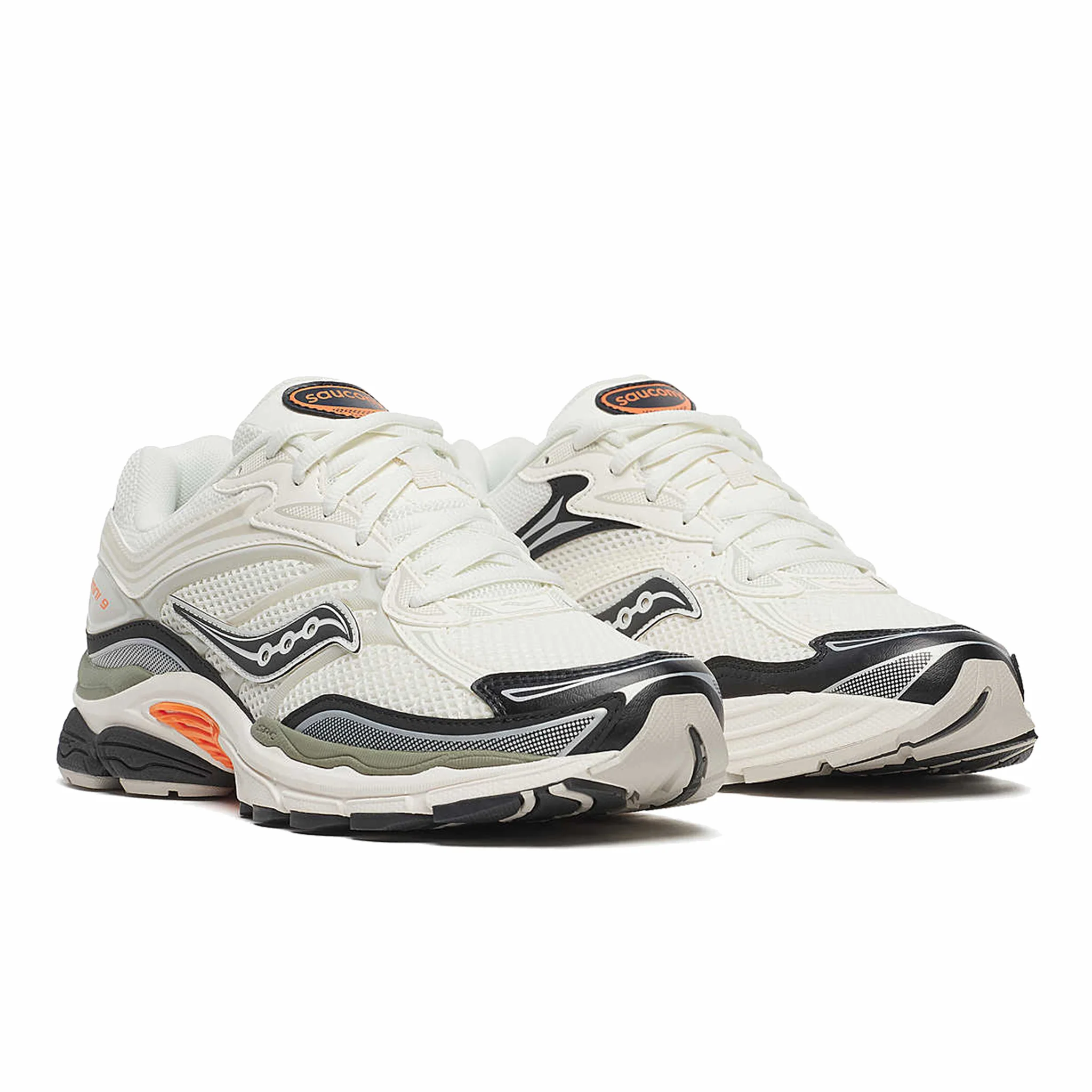 Saucony Men's Progrid Omni 9 (White/Turmeric) - Image 3