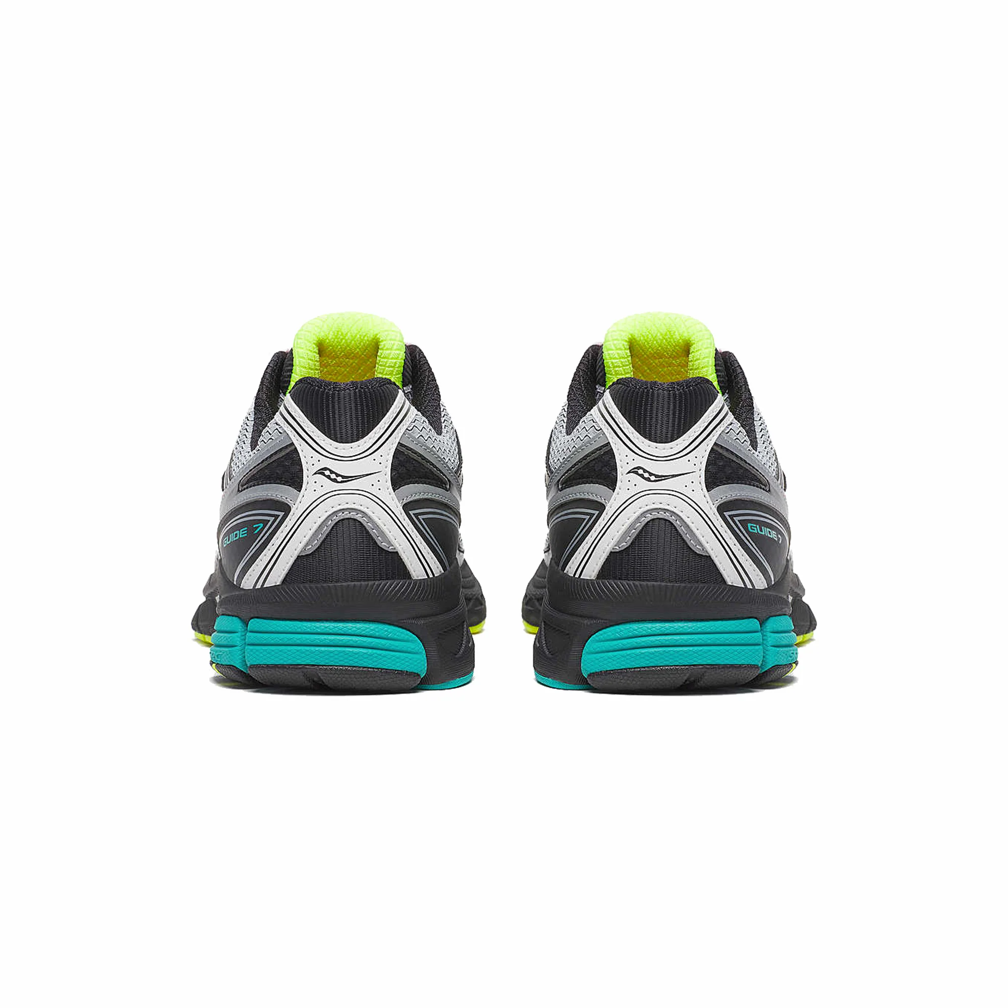 Saucony Men's ProGrid Guide 7 (White/Teal) - Image 3