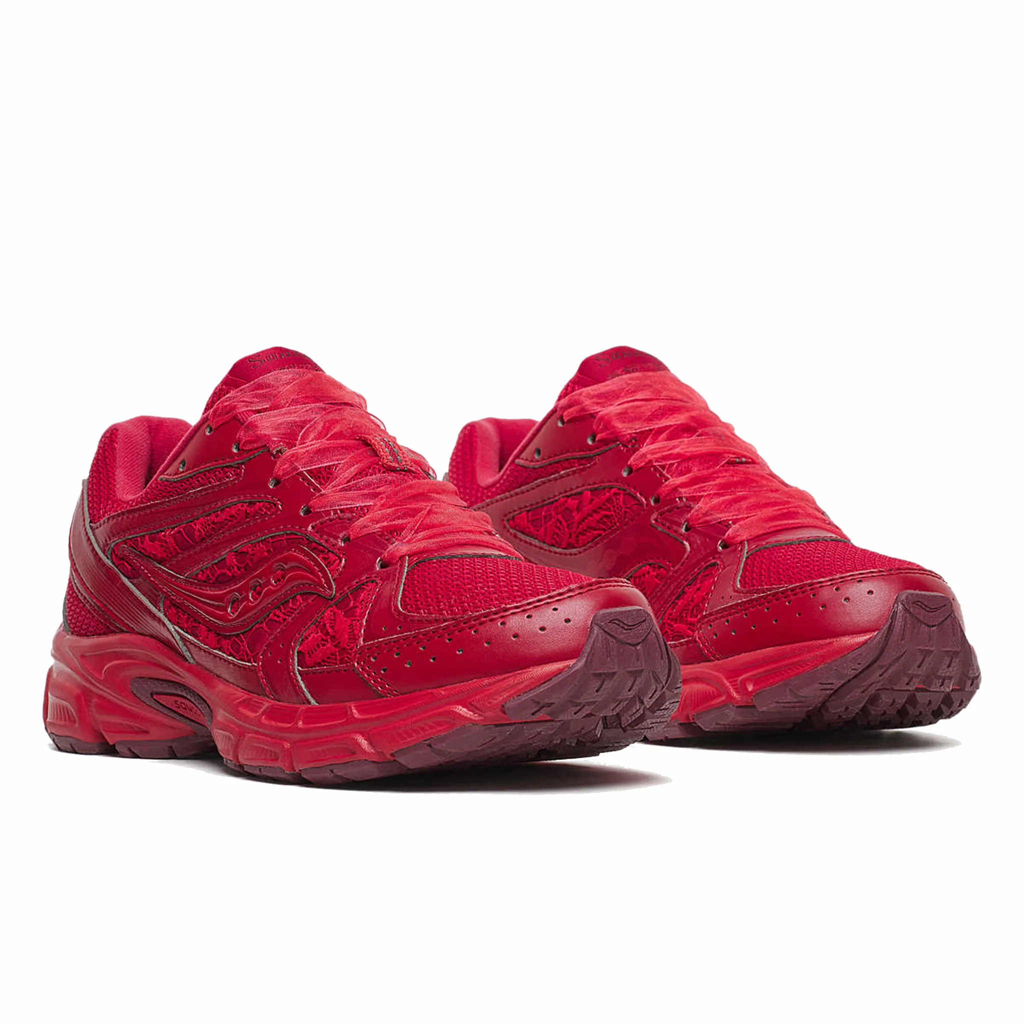Saucony Unisex Ride Millennium "St. Valentine" (Red/Lace) - Image 3