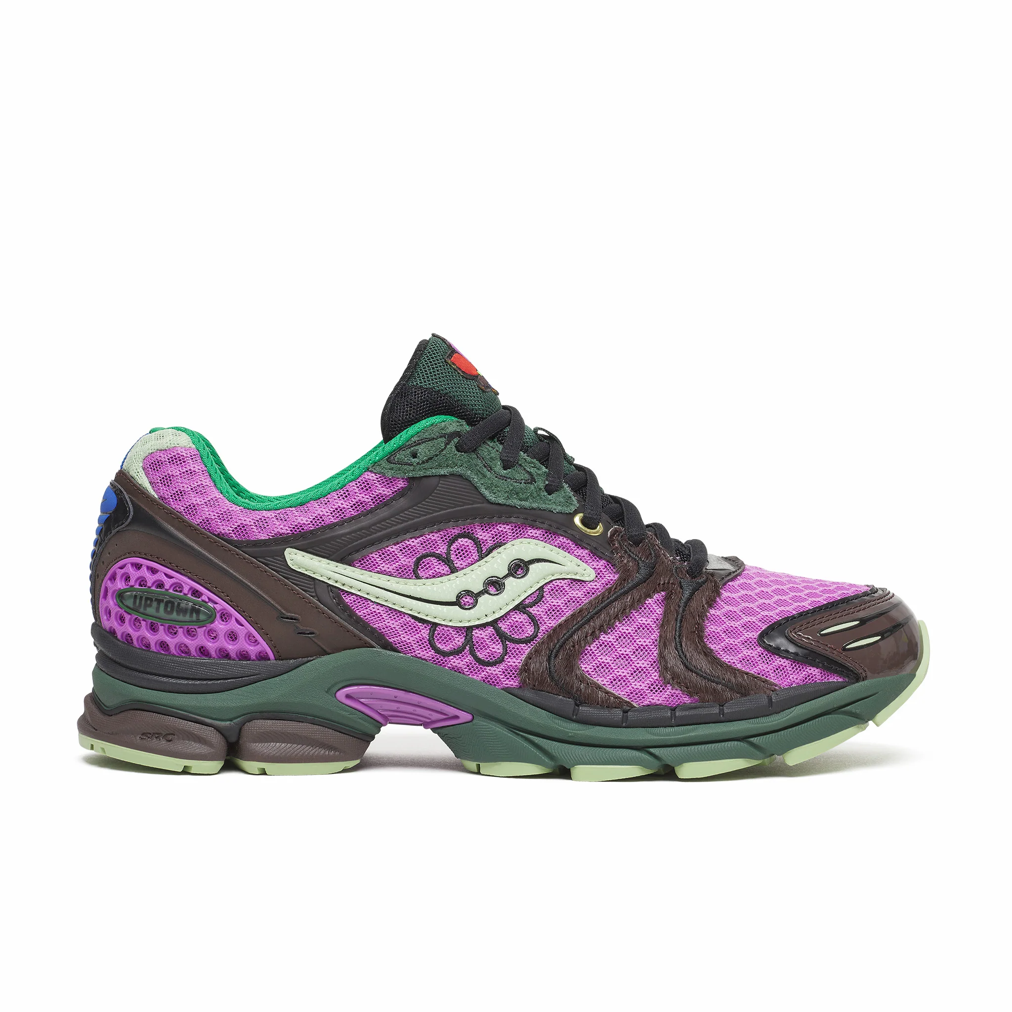Saucony x Jae Tips Men's "Flowers Grow Uptown" Progrid Triumph 4 (Violet/Earth)