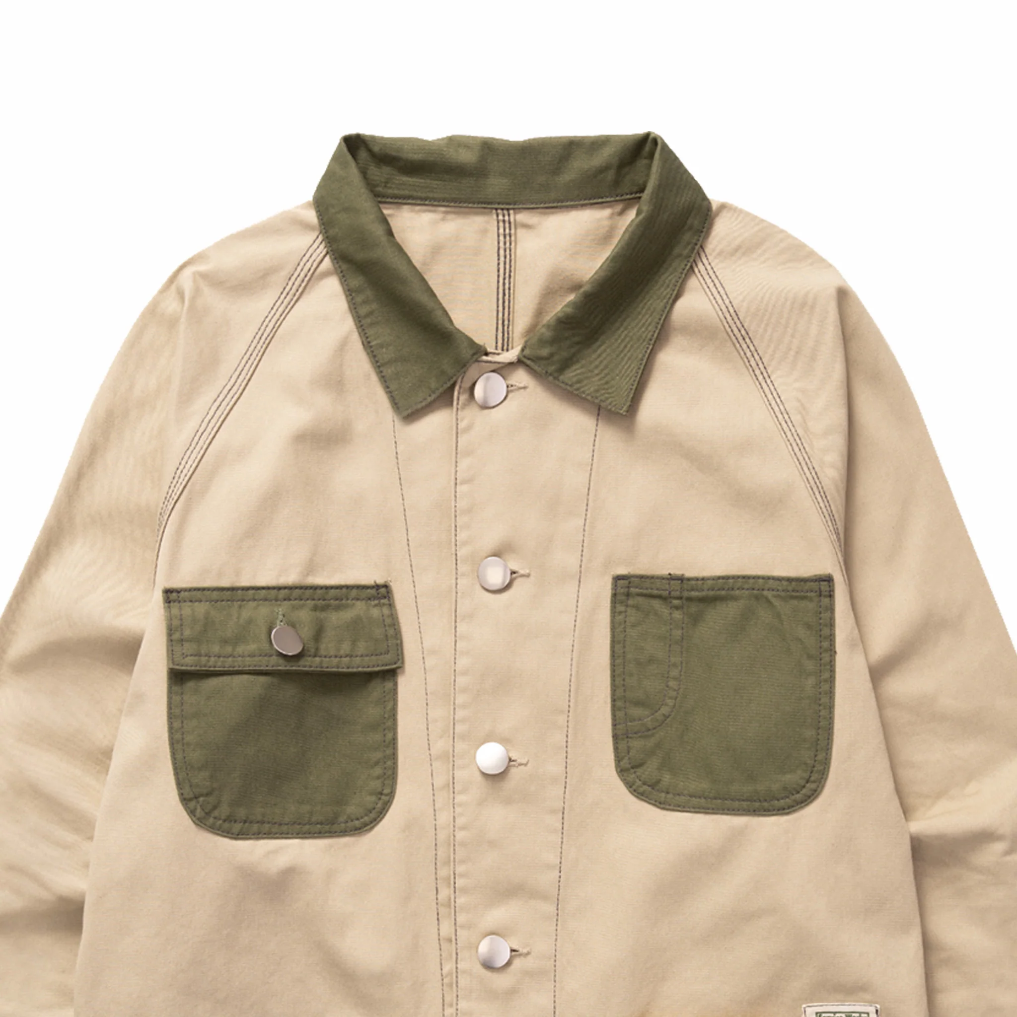 Service Works Drill Coverall 2.0 Jacket (Khaki/Olive) - Image 2