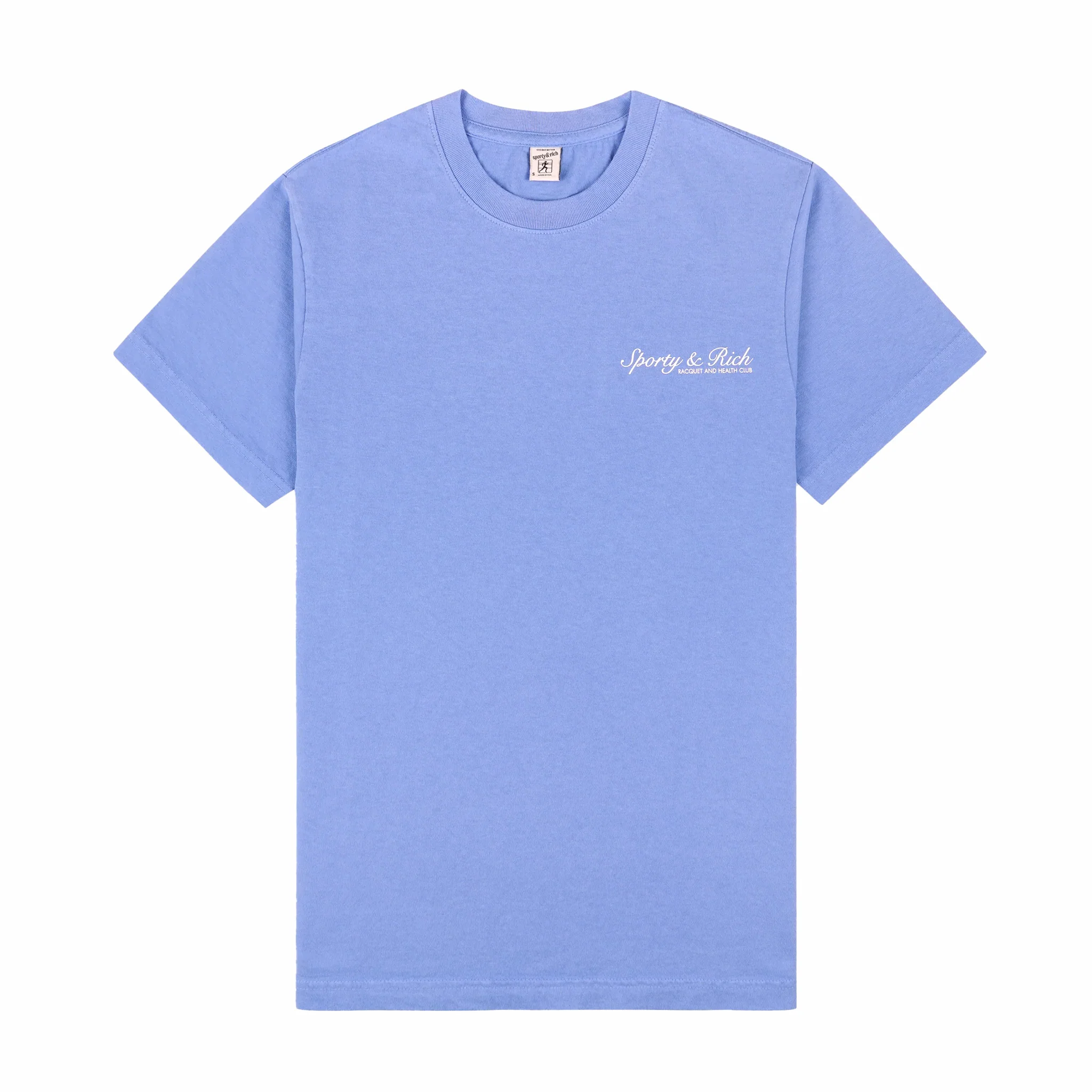 Sporty & Rich Men's Syracuse T-Shirt (Flax Blue)