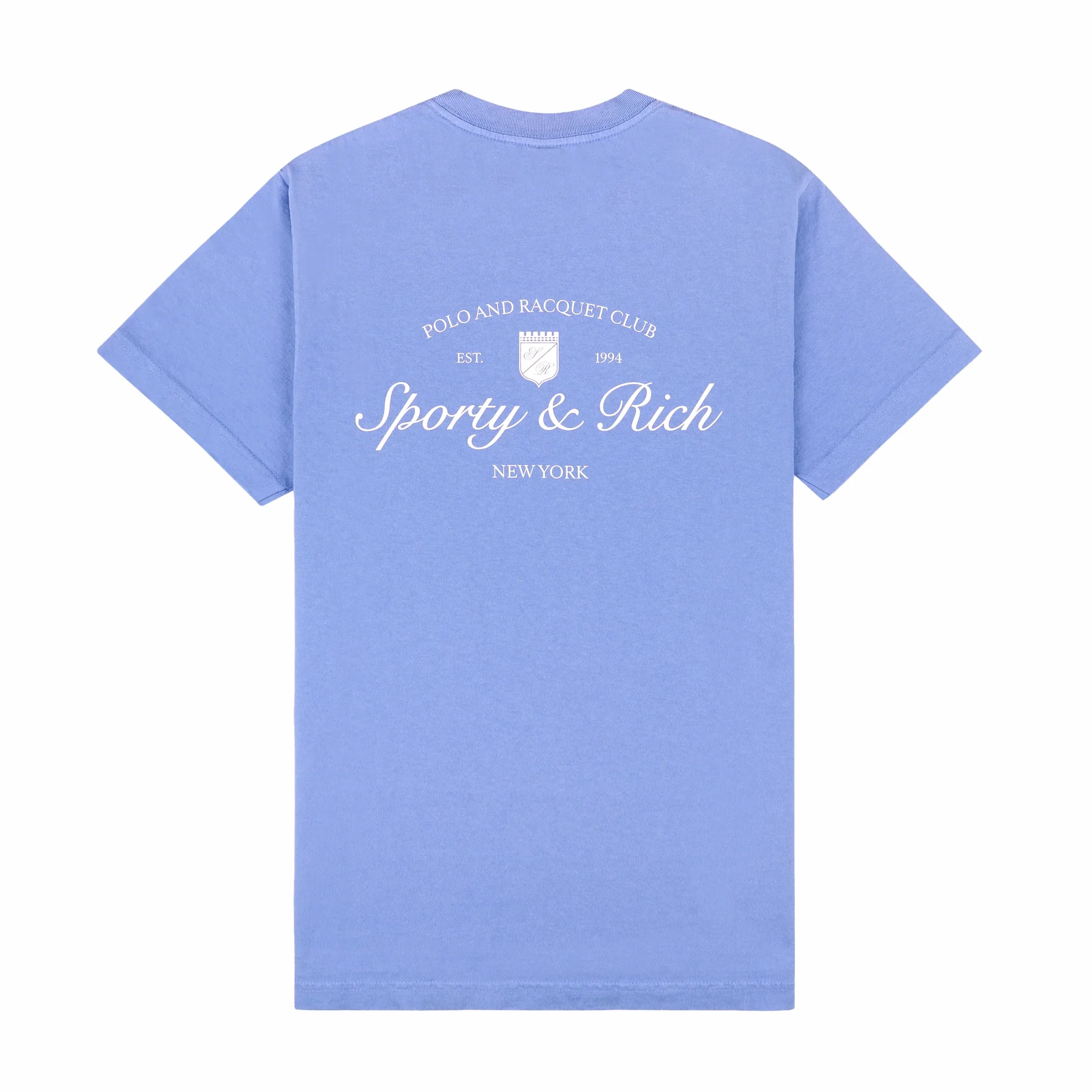 Sporty & Rich Men's Syracuse T-Shirt (Flax Blue) - Image 2