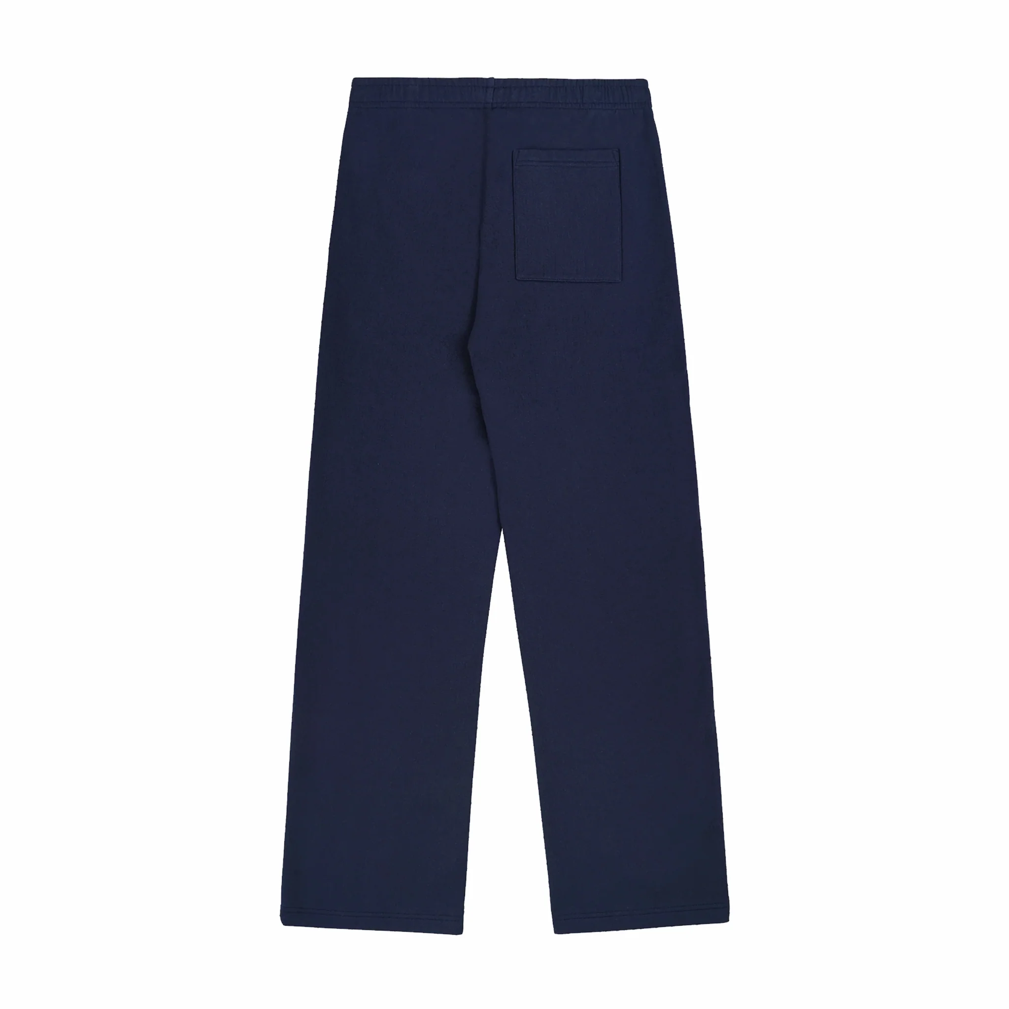 Sporty & Rich Men's Syracuse Wide Sweatpants (Dark Navy/Ecru) - Image 2