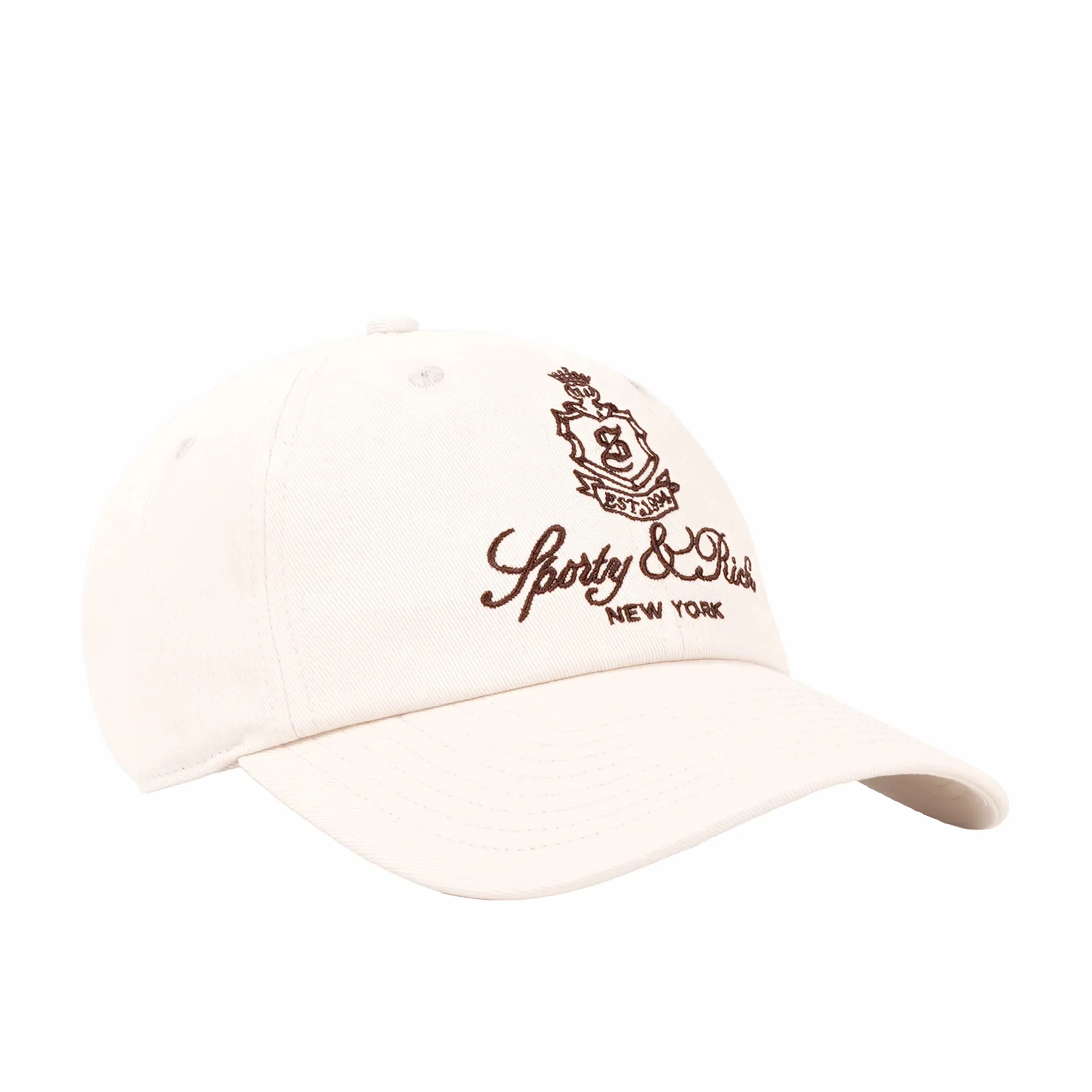 Sporty & Rich Vendome Hat (Ecru/Chocolate) - Image 2