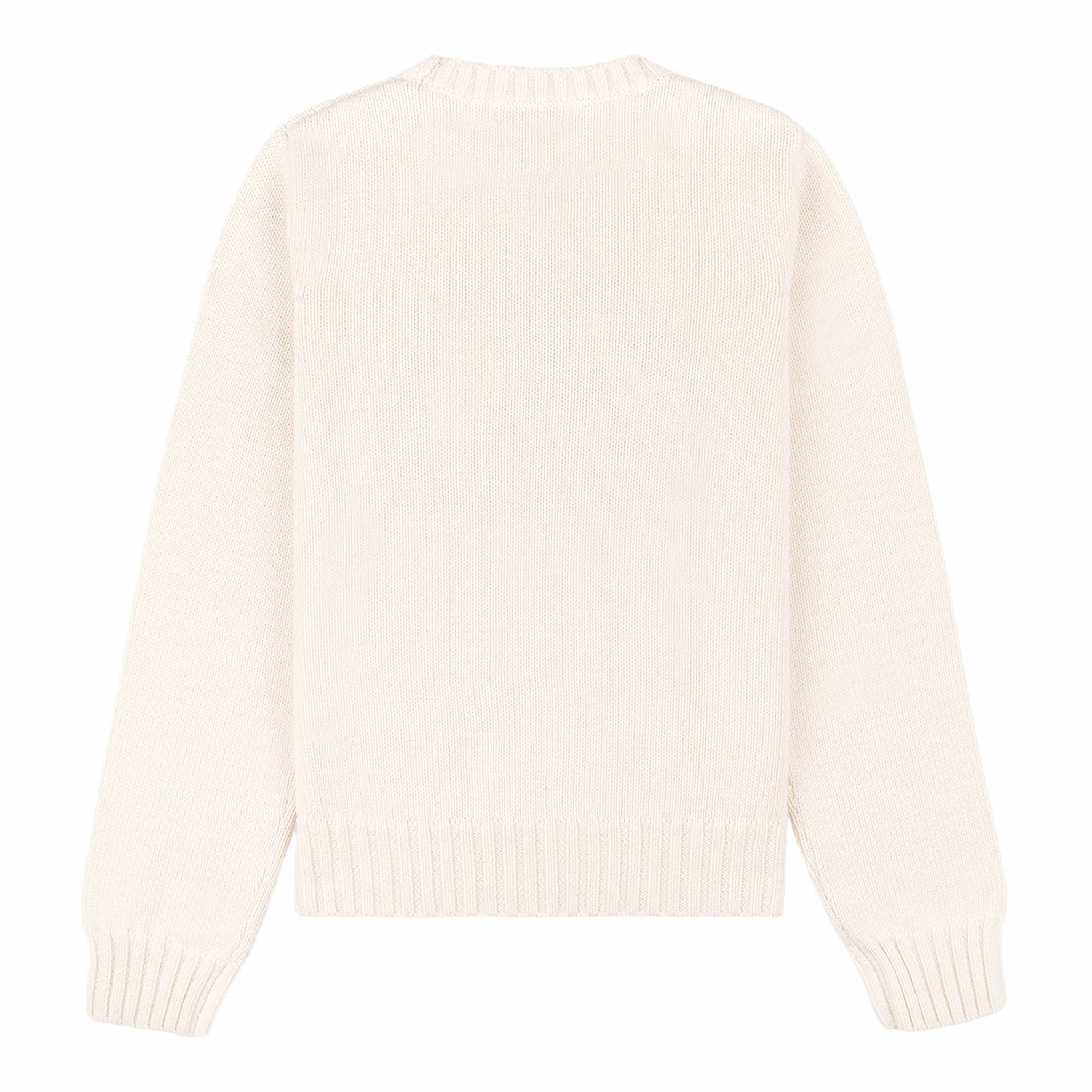 Sporty & Rich Women's Vendome Knitted Sweater (Ecru/Navy) - Image 2
