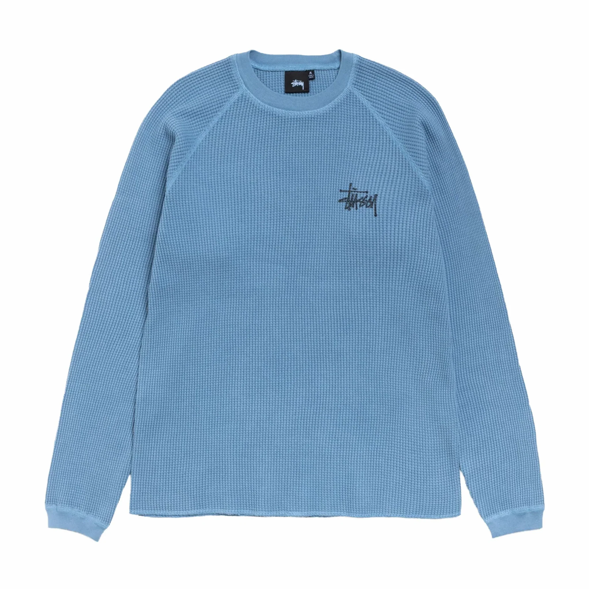 Stüssy Basic Stock Raglan Thermal (Dust Blue)